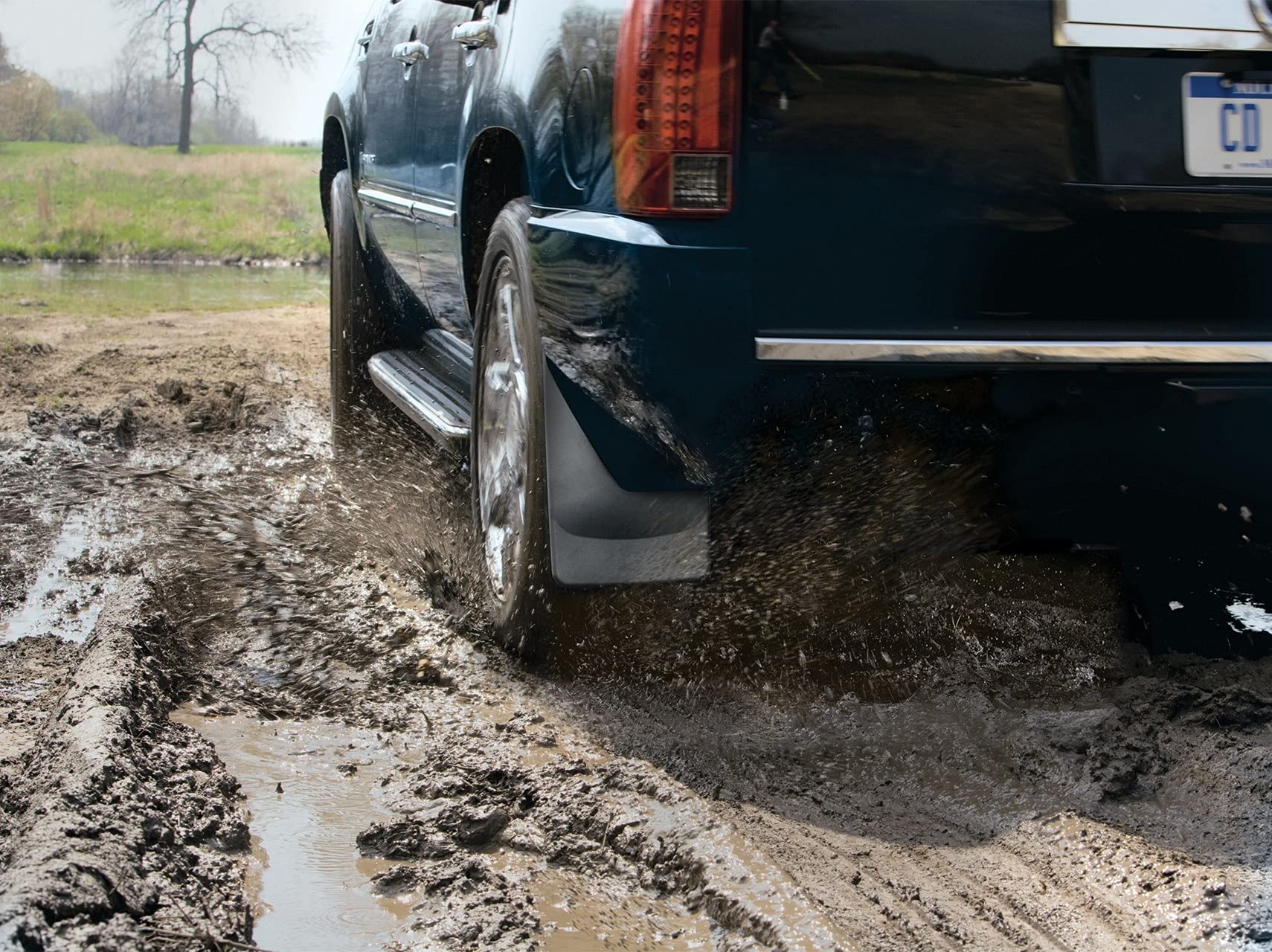 weathertech-custom-no-drill-splash-guard-mudflaps-for-ford-f-150-2021-2026-front image 6