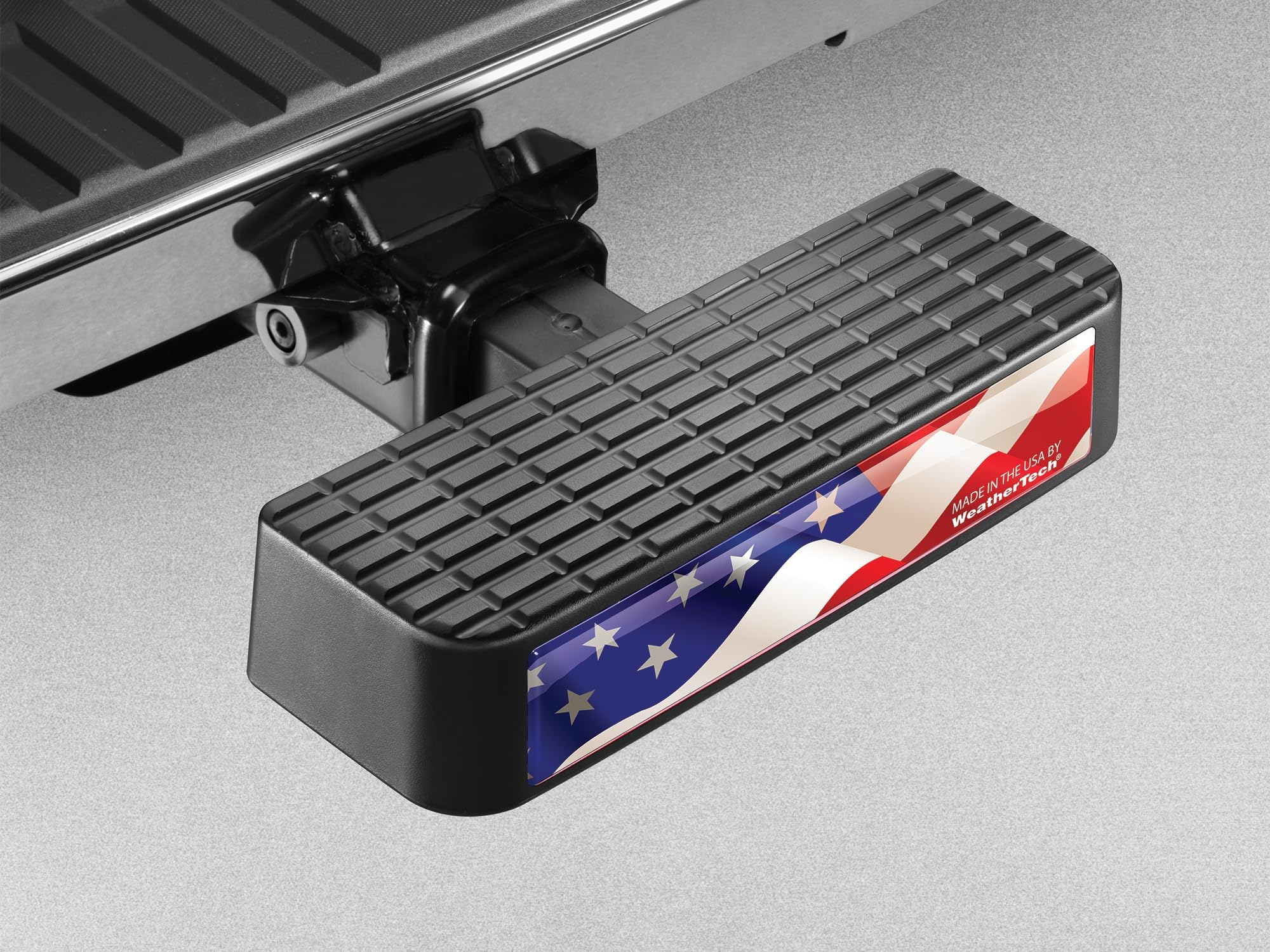 weathertech-bumpstep-usa-hitch-mounted-step-bumper-protector-with-stainless-stee image 1
