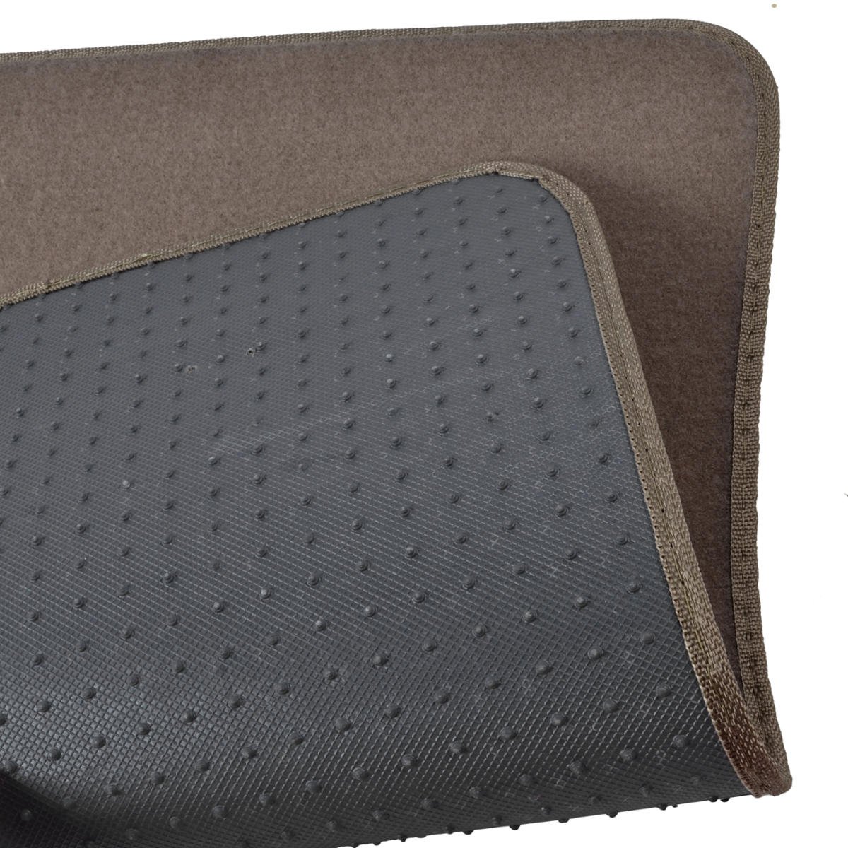 bdk-universal-carpet-car-mats-4-piece-with-heel-pad-little-tree-air-freshener image 7
