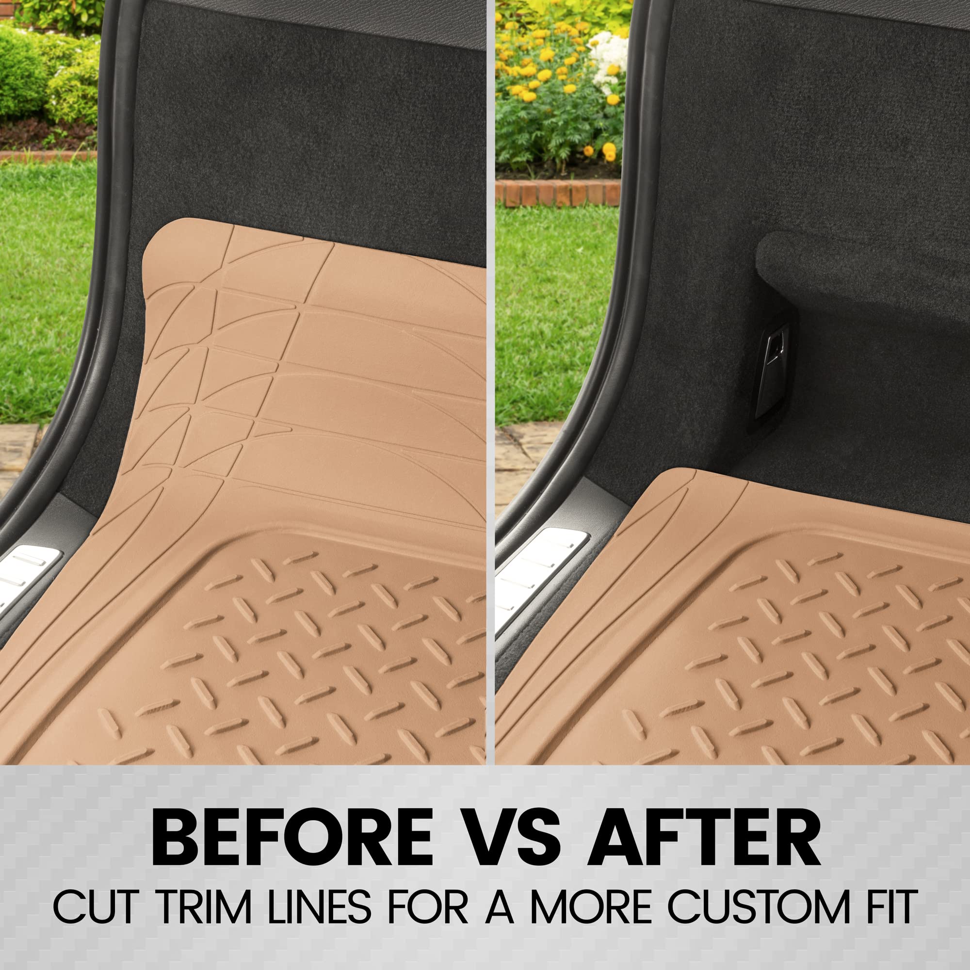 bdk-heavy-duty-rubber-cargo-mat-liner-all-weather-trunk-protection-trim-to-fit-4 image 5