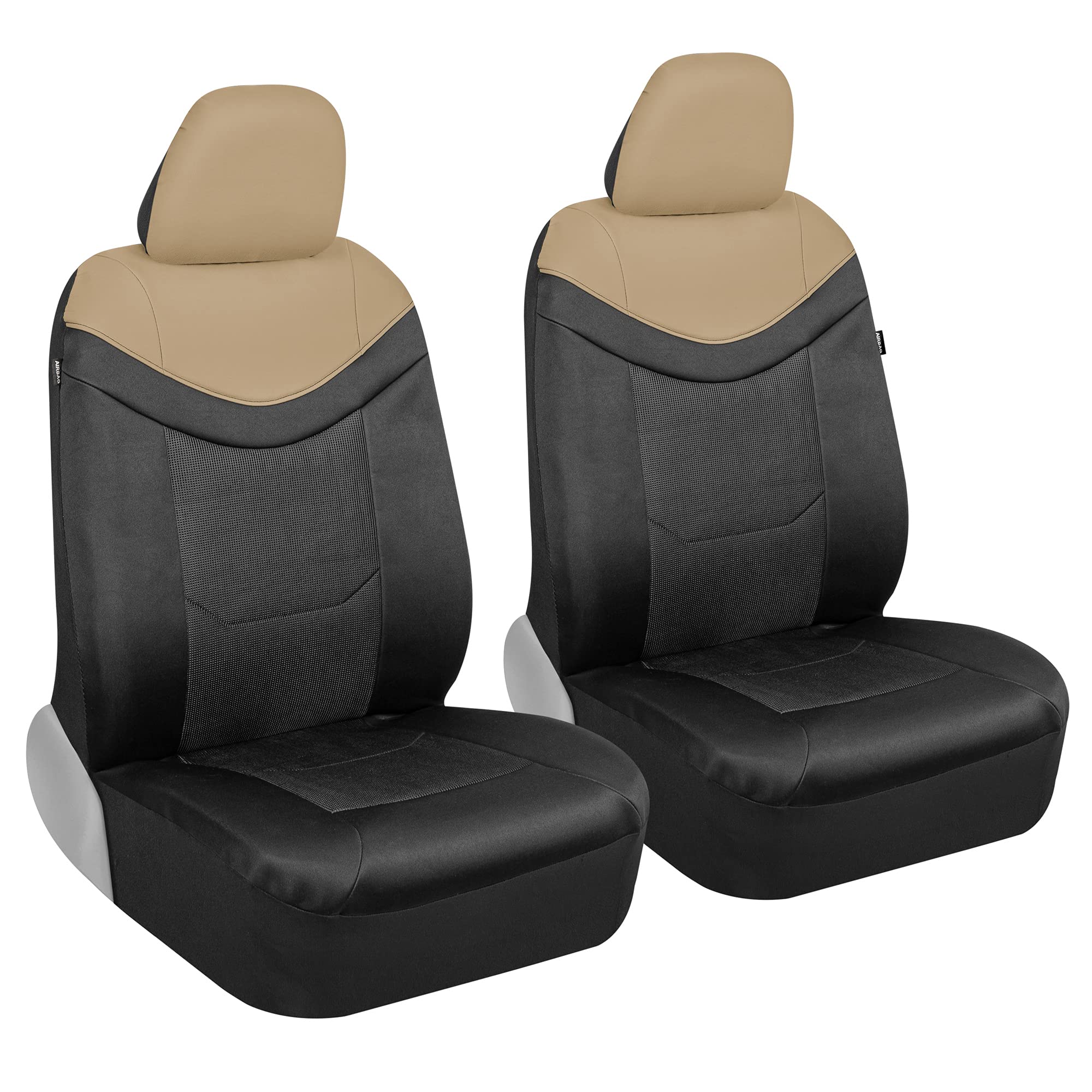 motor-trend-premium-luxesport-blue-car-seat-covers-for-front-seats-2-pack-airbag image 8