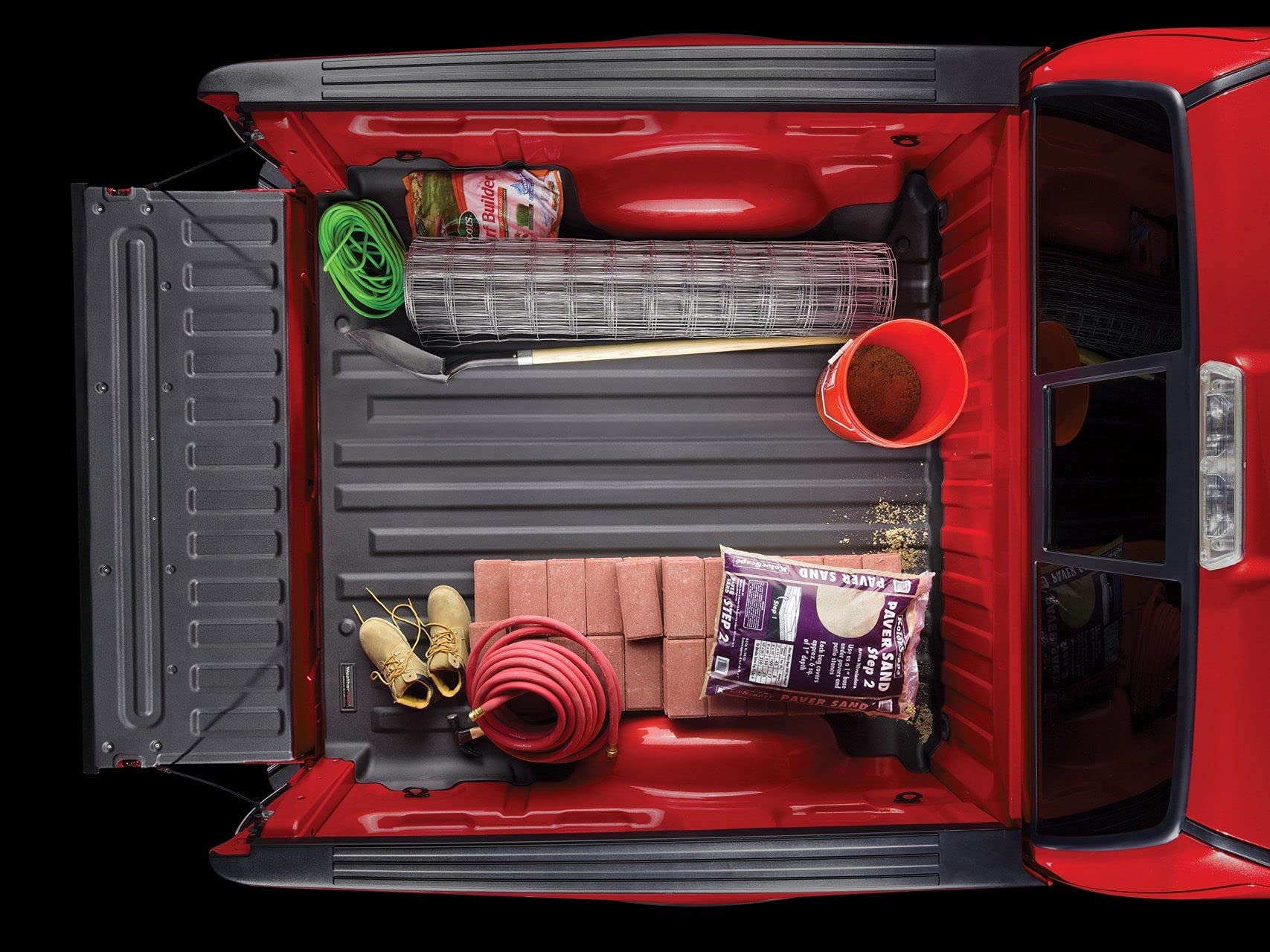weathertech-techliner-truck-bed-liner-for-ford-ranger-2019-2023-complete-set-wit image 7