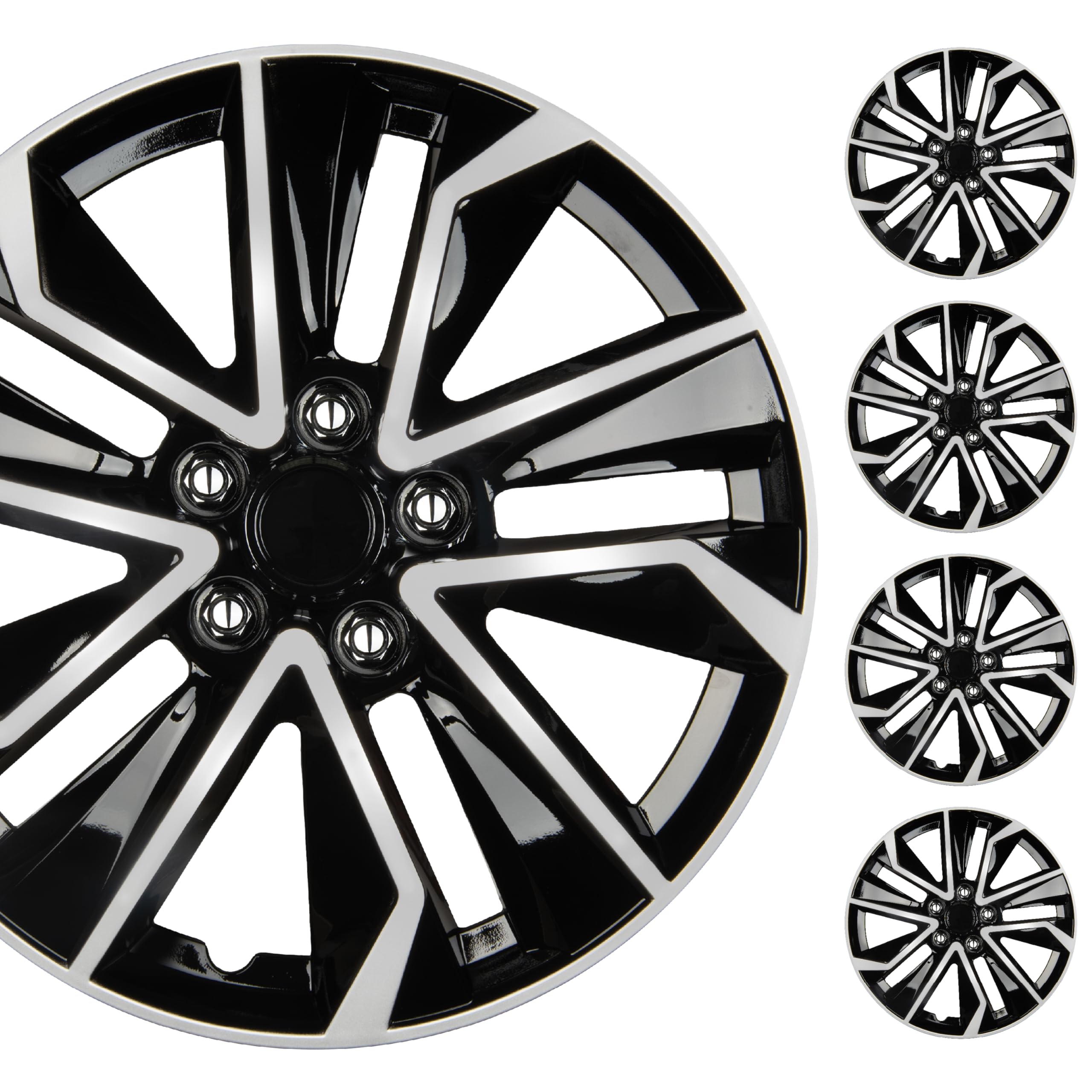 bdk-16-inch-hubcaps-set-of-4-oem-replacement-snap-on-wheel-covers-for-16-steel-w image 1