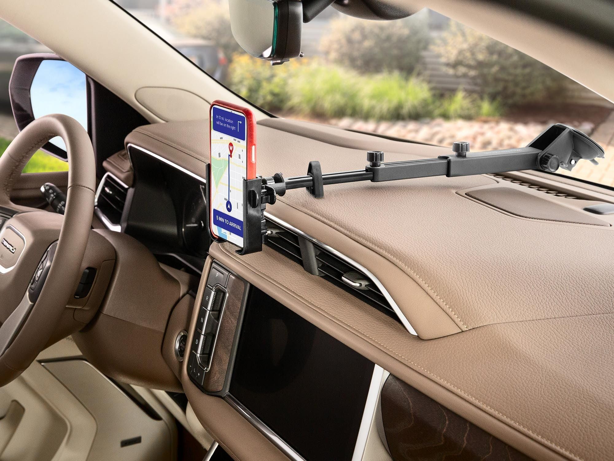 weathertech-windshieldfone-with-extension-universal-windshield-mounted-car-phone image 3