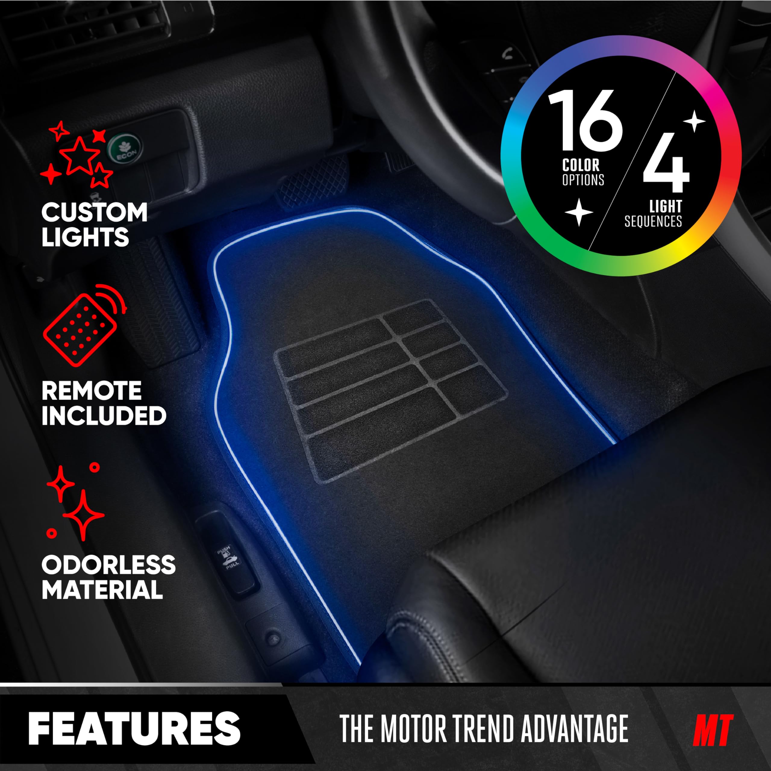 motor-trend-led-car-seat-covers-and-floor-mats-combo-with-remote-color-changing image 4