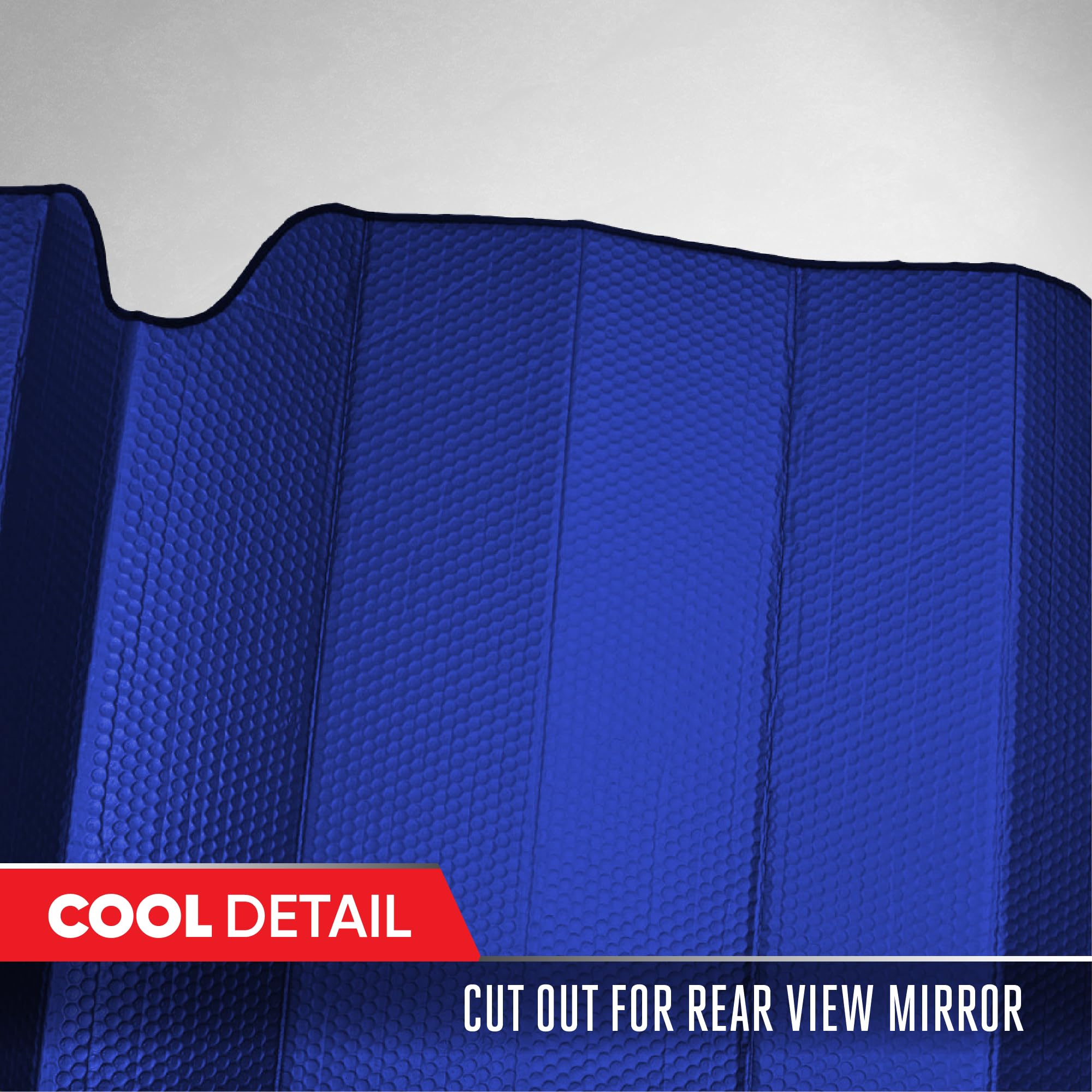 motor-trend-accordion-windshield-sun-shade-58-x-24-blue-reversible-uv-protection image 6