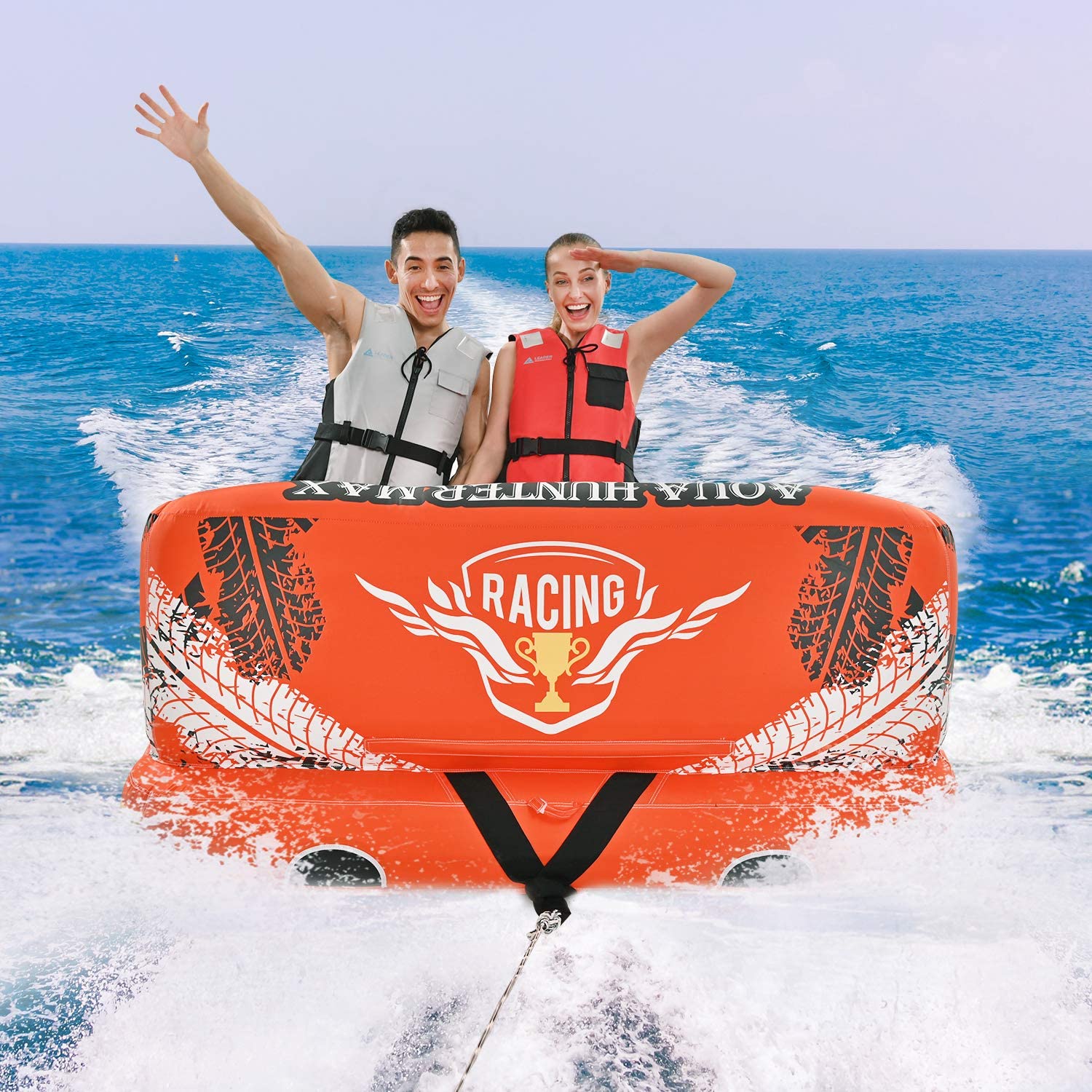 leader-accessories-3-person-towable-tube-heavy-duty-pvc-bladder-840d-nylon-cover image 6