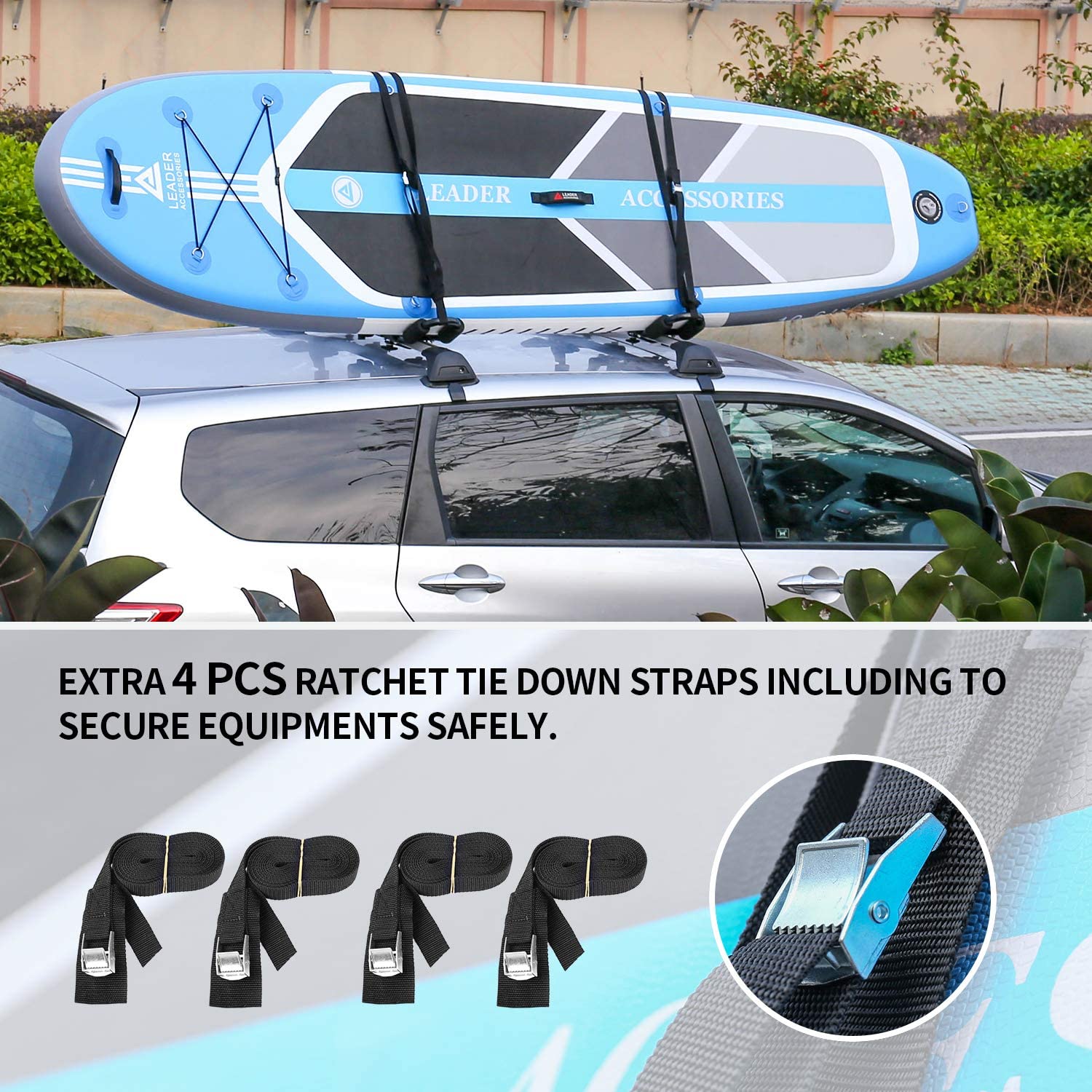 leader-accessories-evershine-folding-kayak-rack-j-bar-4-piece-set-2-pairs-for-sq image 4
