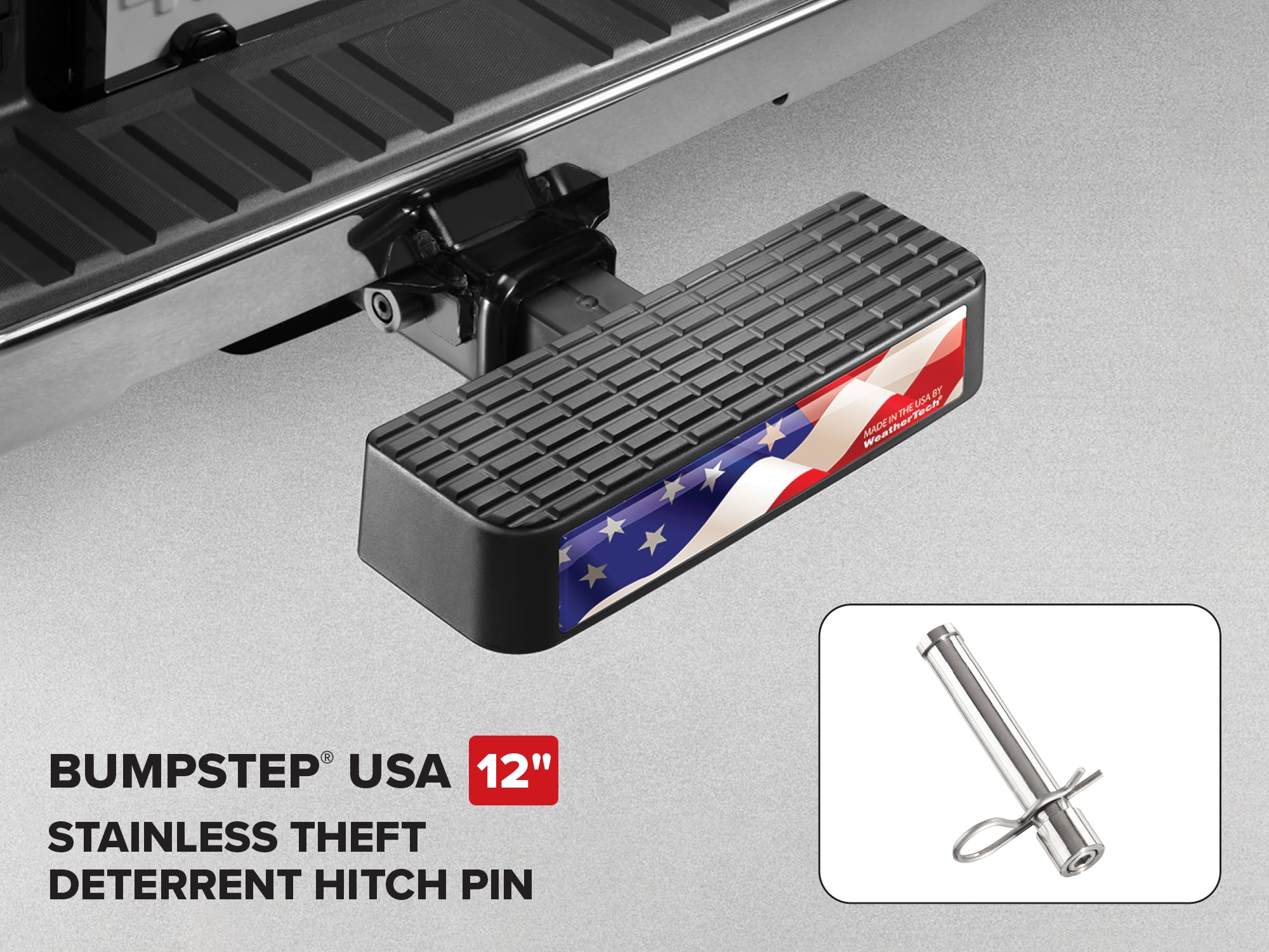 weathertech-bumpstep-usa-hitch-mounted-step-bumper-protector-with-stainless-stee image 2