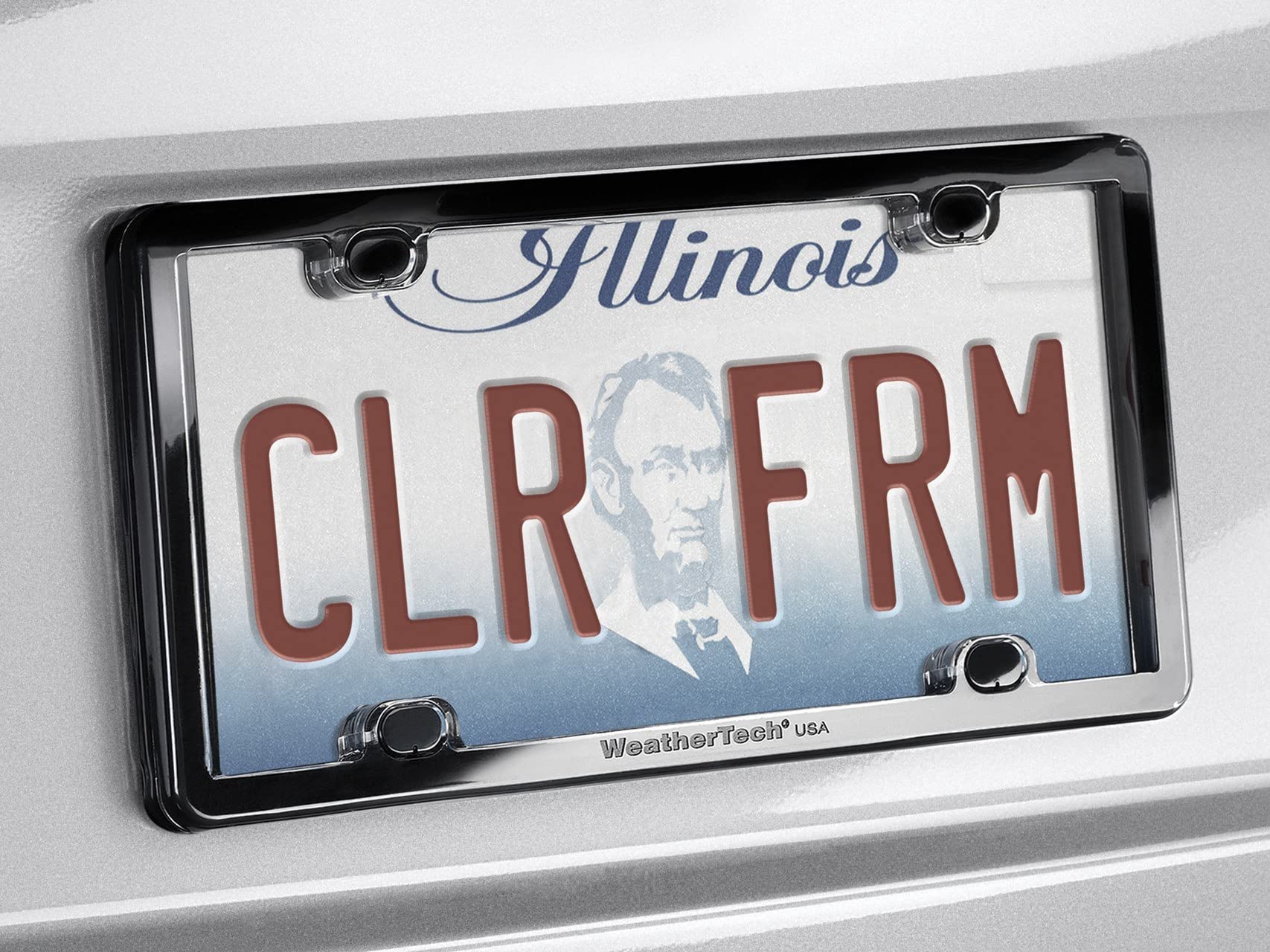 weathertech-clearframe-license-plate-frame-baby-blue-impact-resistant-polymer-st image 2