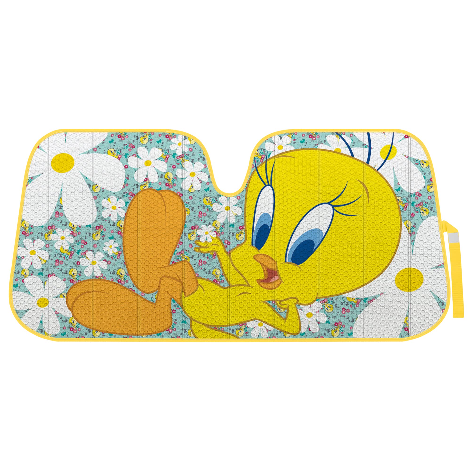 bdk-warner-bros-looney-tunes-tweety-bird-sun-shade-floor-mat-set image 2