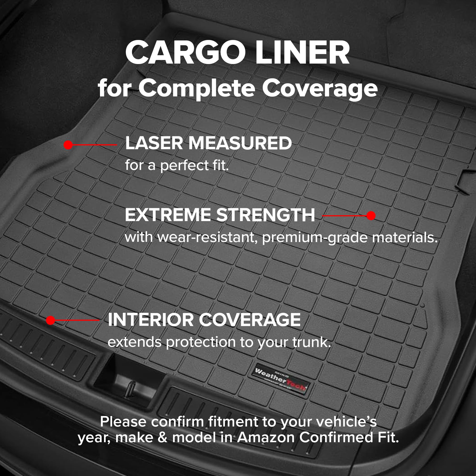 weathertech-cargo-trunk-liner-for-toyota-rav4-hybrid-rav4-2019-2025-behind-2nd-r image 2