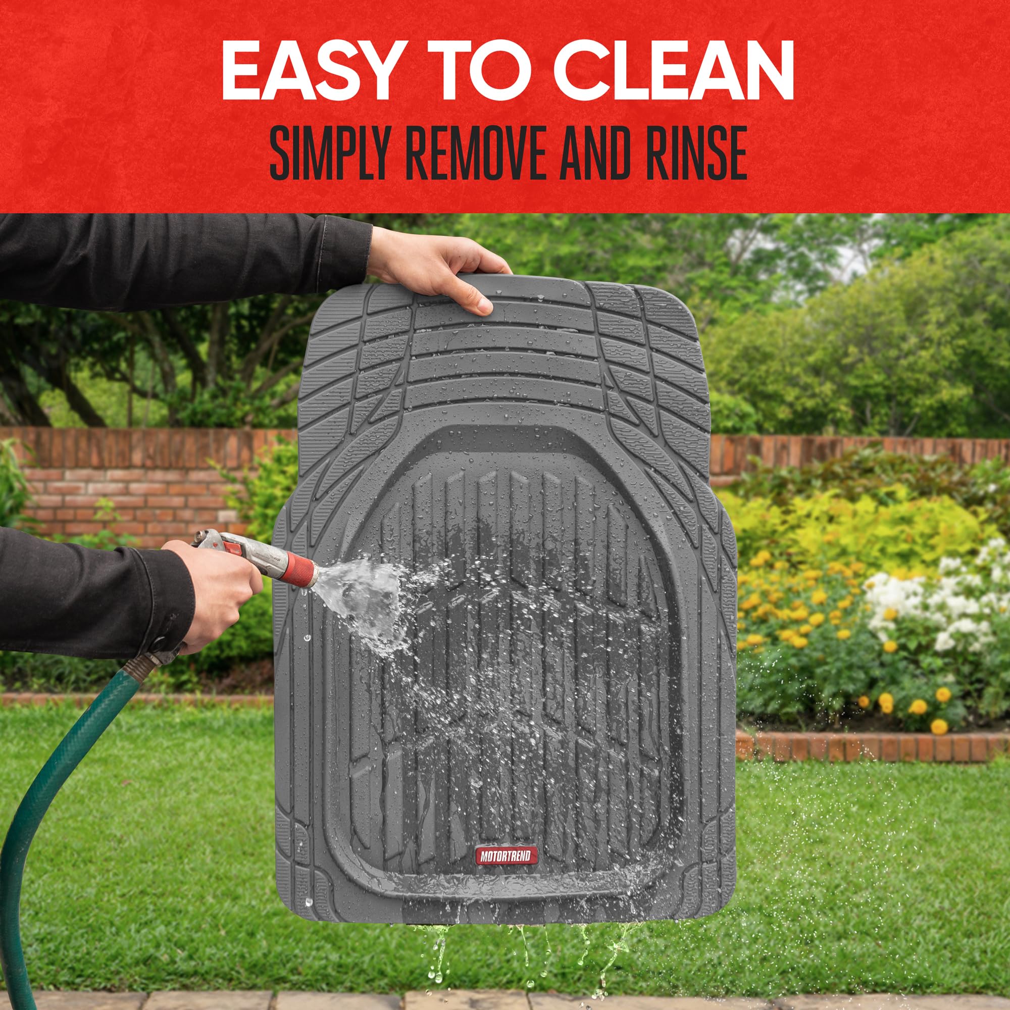 motor-trend-bdk-heavy-duty-gray-rubber-car-mats-3-piece-full-set image 6