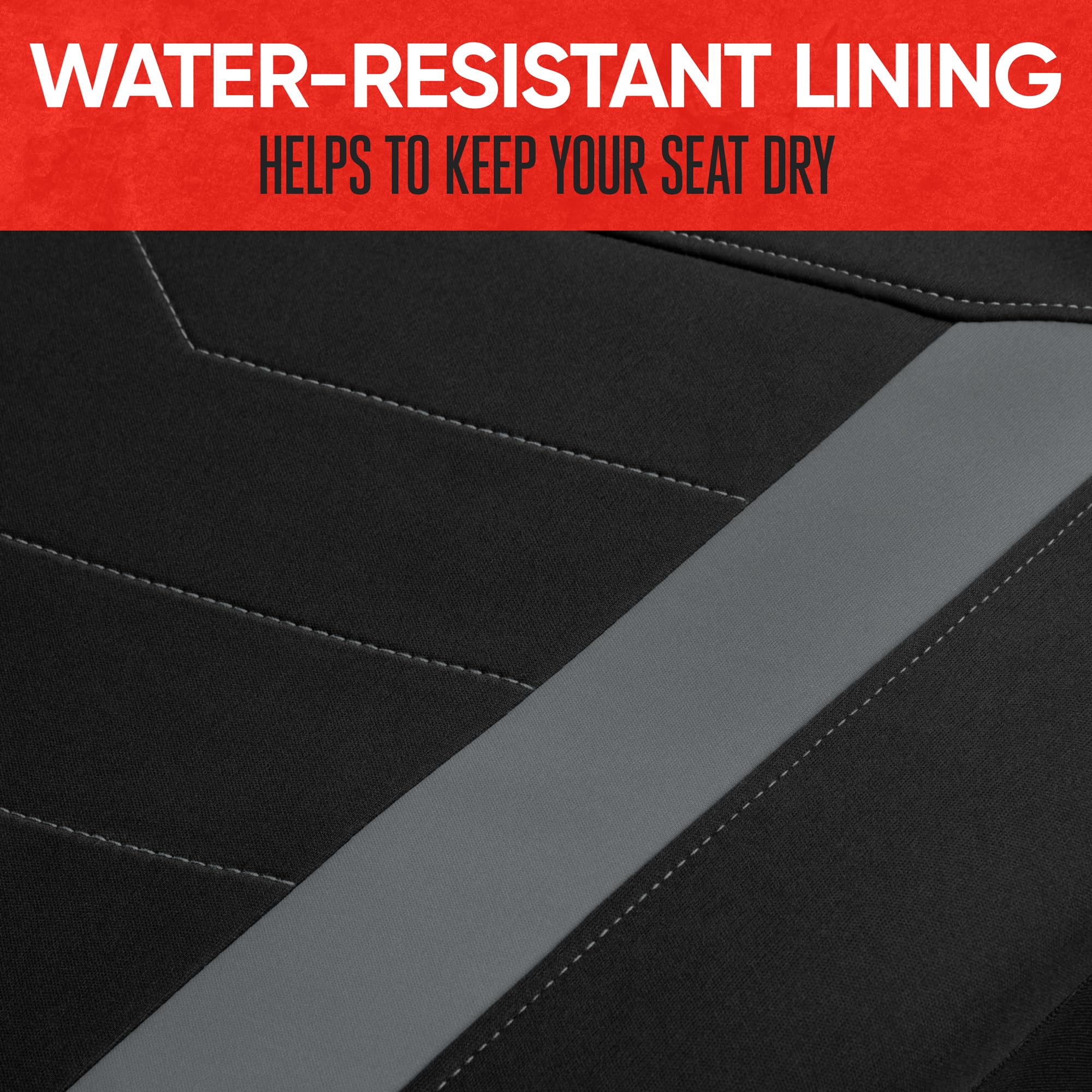 motor-trend-spillguard-waterproof-neoprene-front-seat-covers-gray-airbag-compati image 8