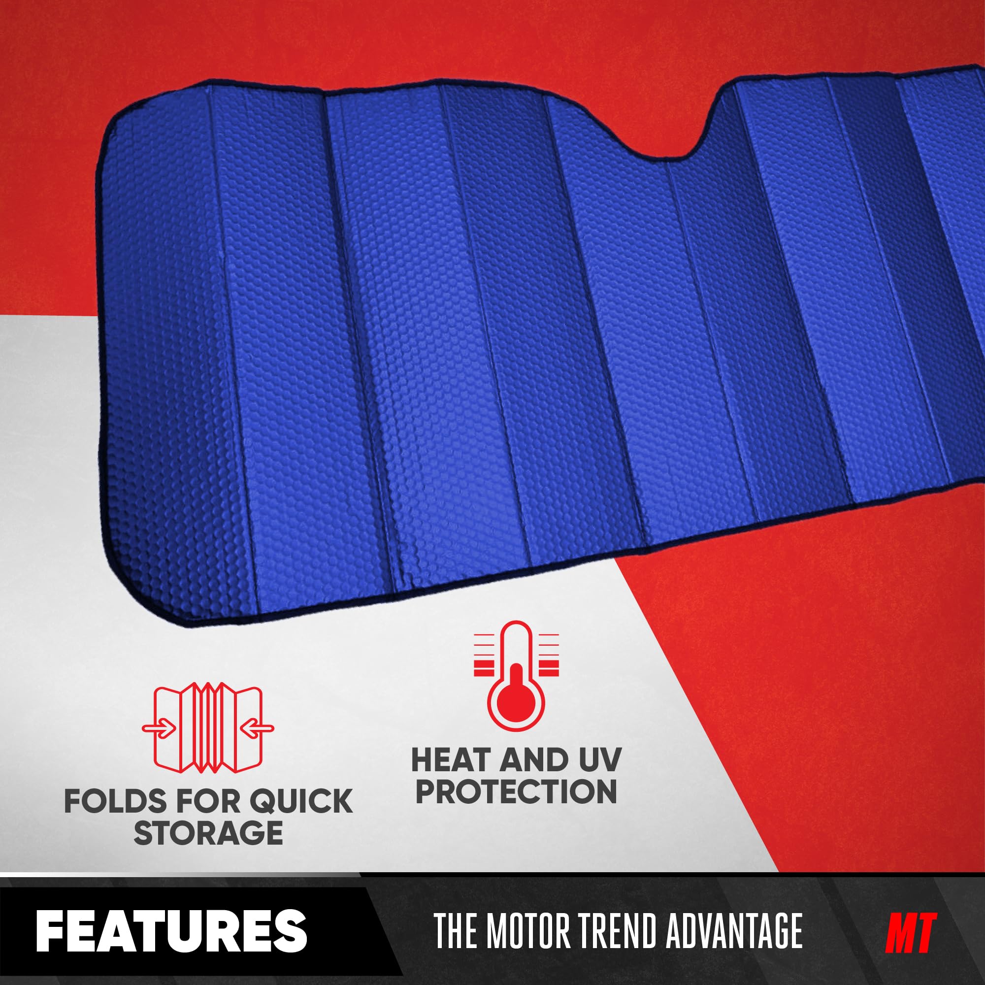 motor-trend-jumbo-accordion-folding-windshield-sun-shade-with-static-cling-side- image 3