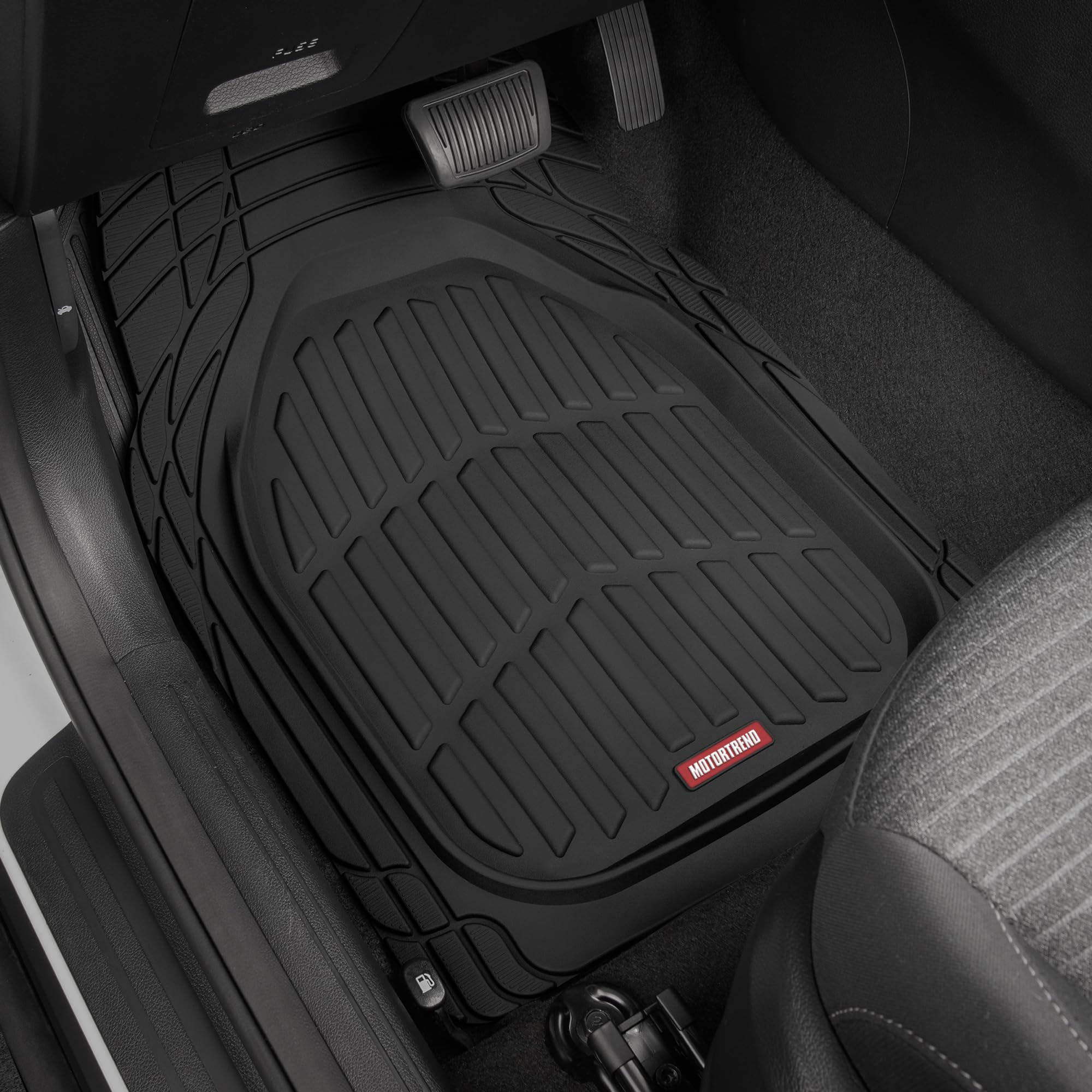 motor-trend-flextough-deep-dish-all-weather-floor-mats-black-trim-to-fit-univers image 2