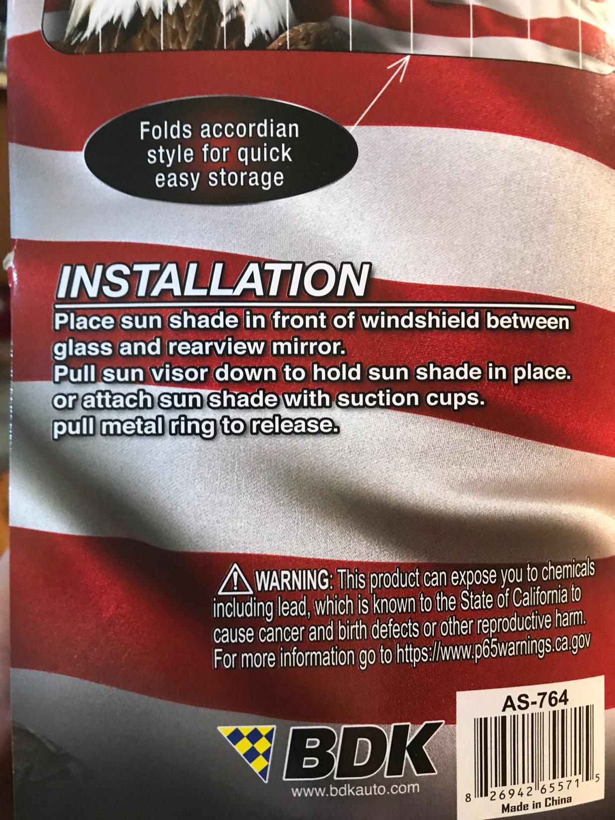 Good sunshade