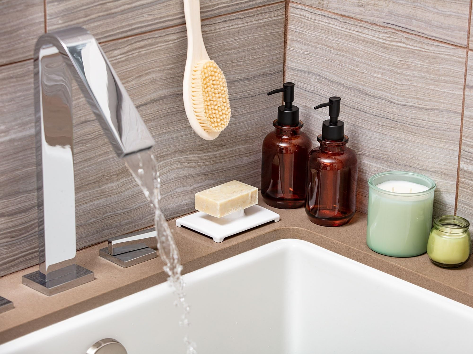 weathertech-soapsaver-soap-dish-for-shower-white-made-in-usa image 5