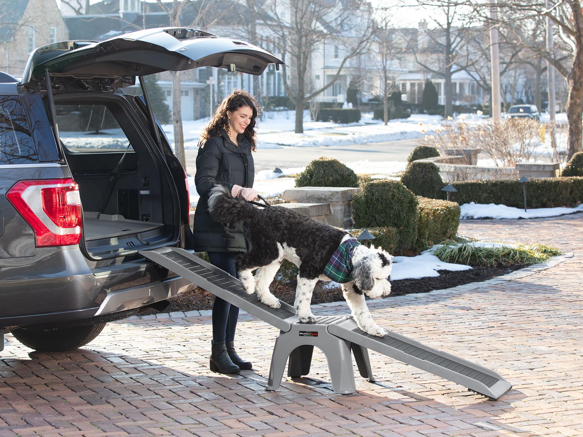 weathertech-easyramp-non-slip-dog-ramp-for-cars-trucks-suvs-supports-up-to-300-l image 5