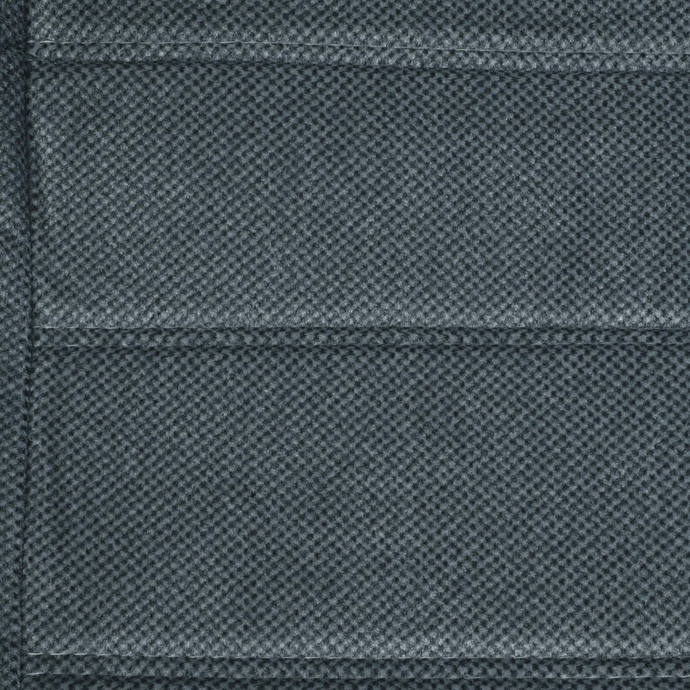 bdk-charcoal-dotted-cloth-regal-style-2-piece-premium-high-back-auto-seat-covers image 3