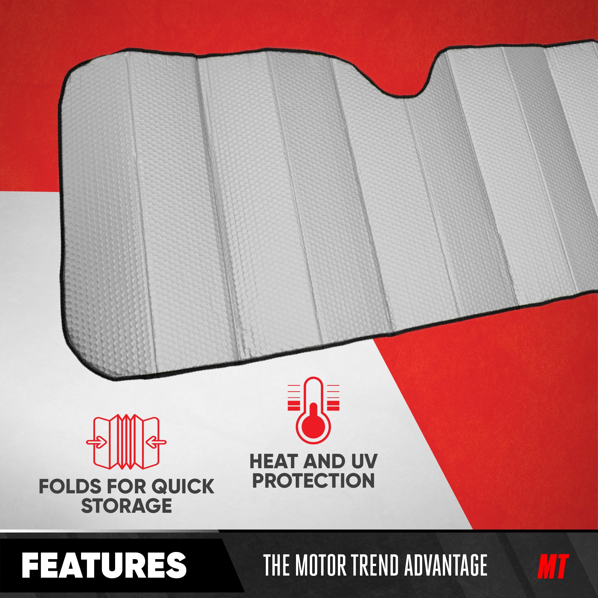 motor-trend-jumbo-accordion-windshield-sunshade-66-x-27-gray image 2