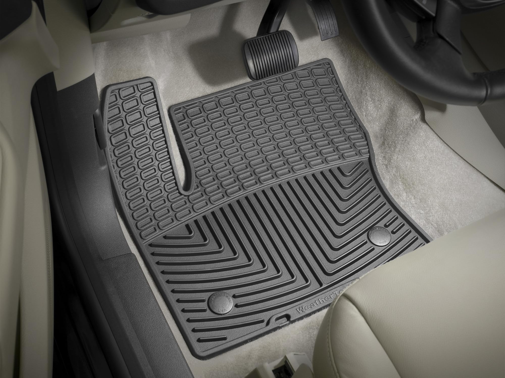 weathertech-all-weather-floor-mats-for-ford-c-max-escape-1st-row-w283-black image 2