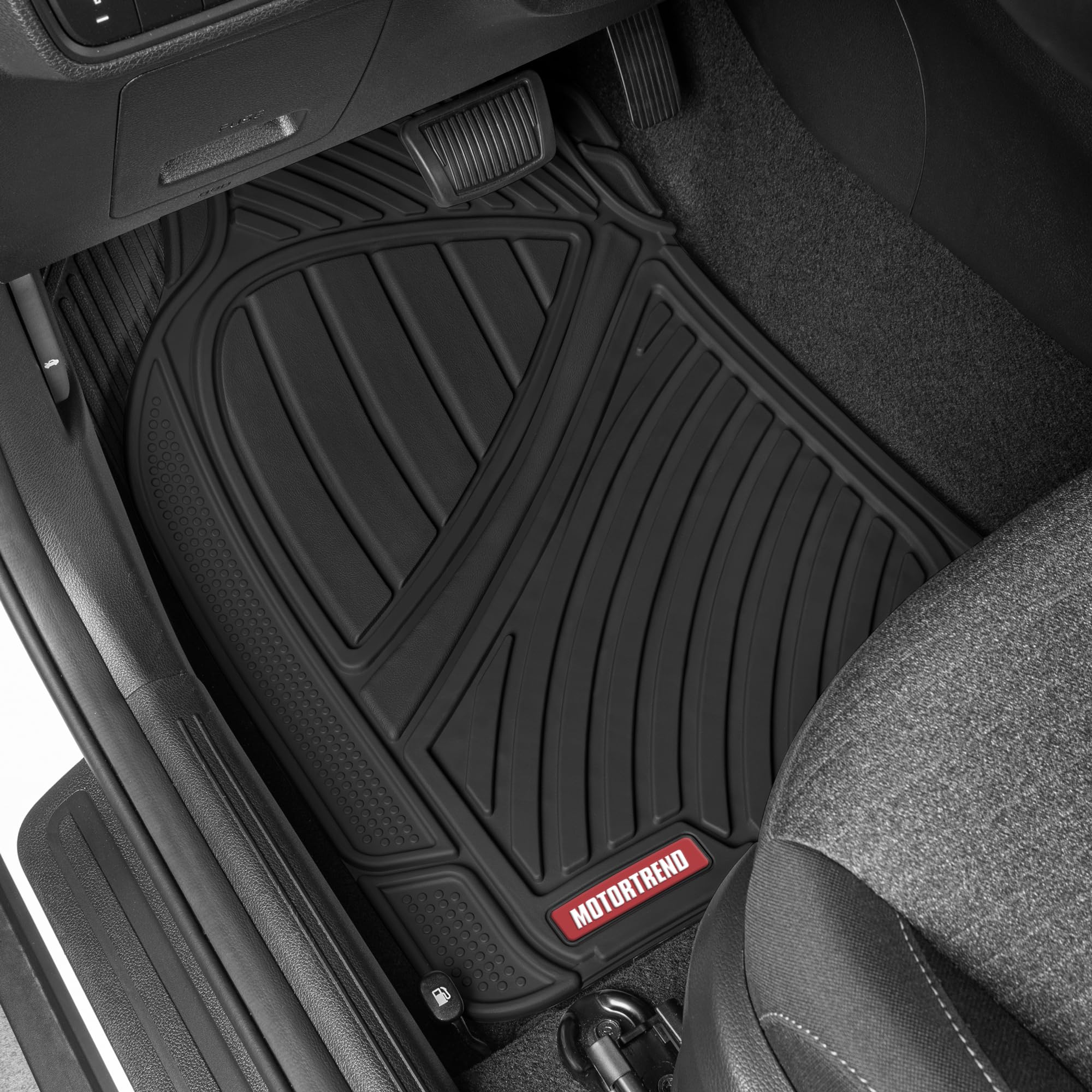 motor-trend-flextough-performance-all-weather-rubber-floor-mats-3-piece-set-for- image 2