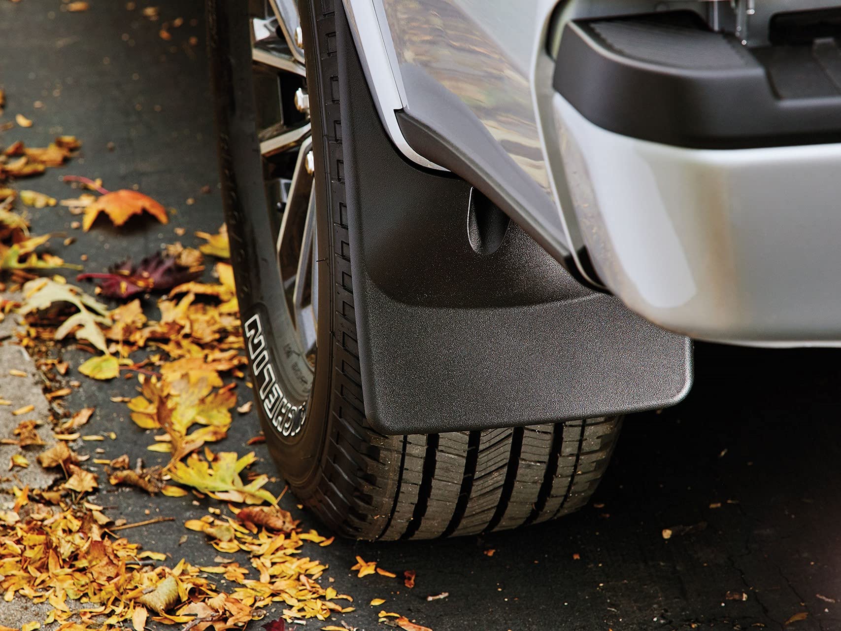 weathertech-custom-no-drill-splash-guard-mudflaps-for-ford-f-150-2021-2026-front image 7