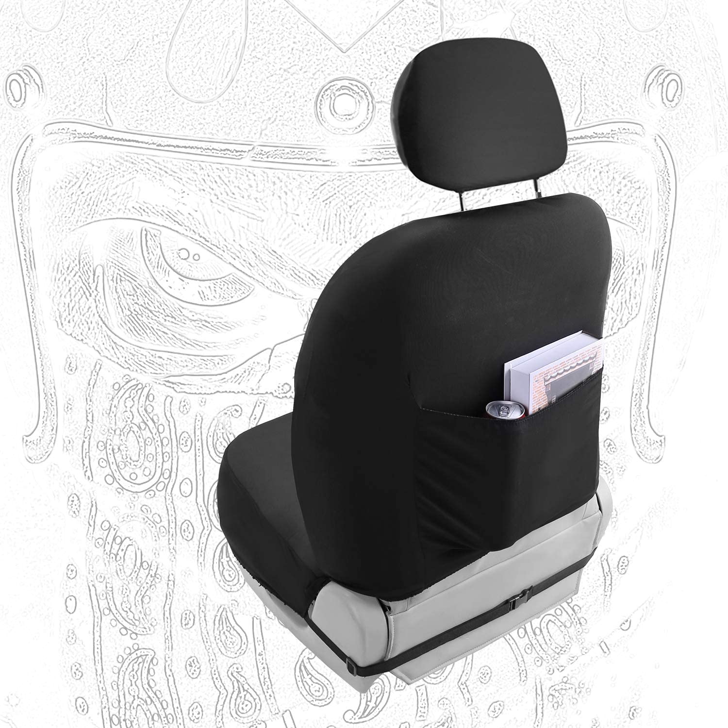 leader-accessories-2-piece-universal-front-seat-covers-comfortable-durable-car-s image 3