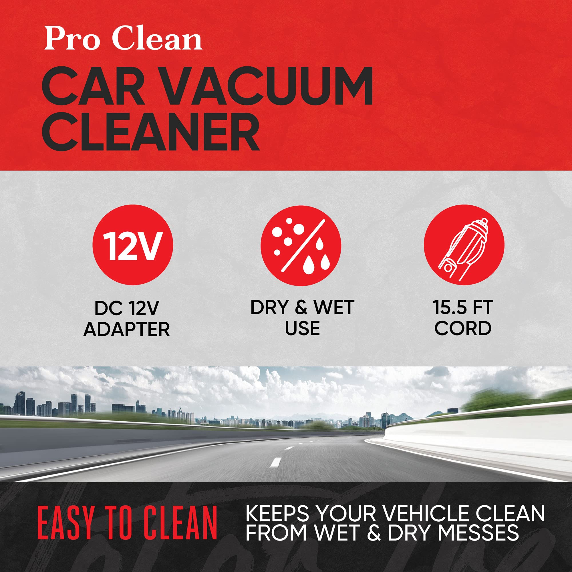 motor-trend-lightweight-portable-handheld-car-vacuum-cleaner-with-15-5-ft-cord-3 image 3