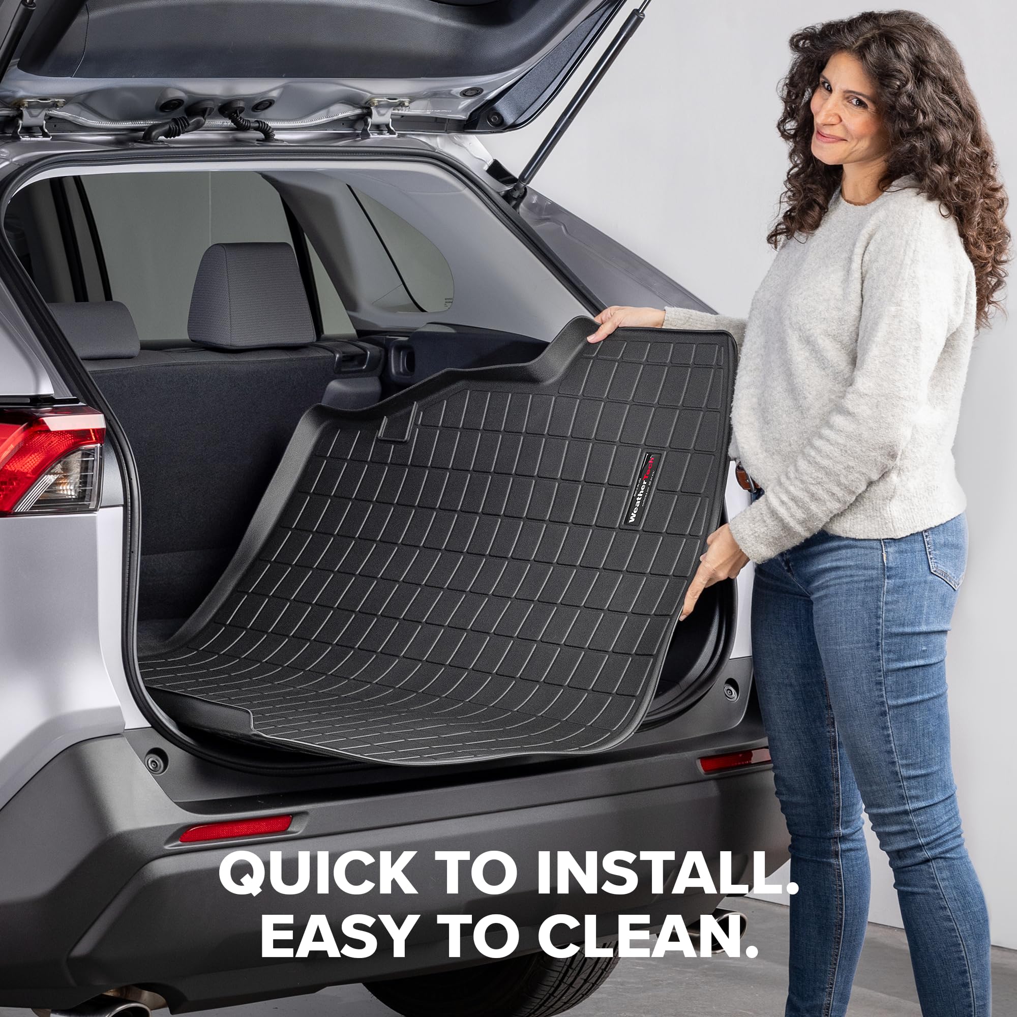 weathertech-cargo-trunk-liner-for-toyota-rav4-hybrid-rav4-2019-2025-behind-2nd-r image 5