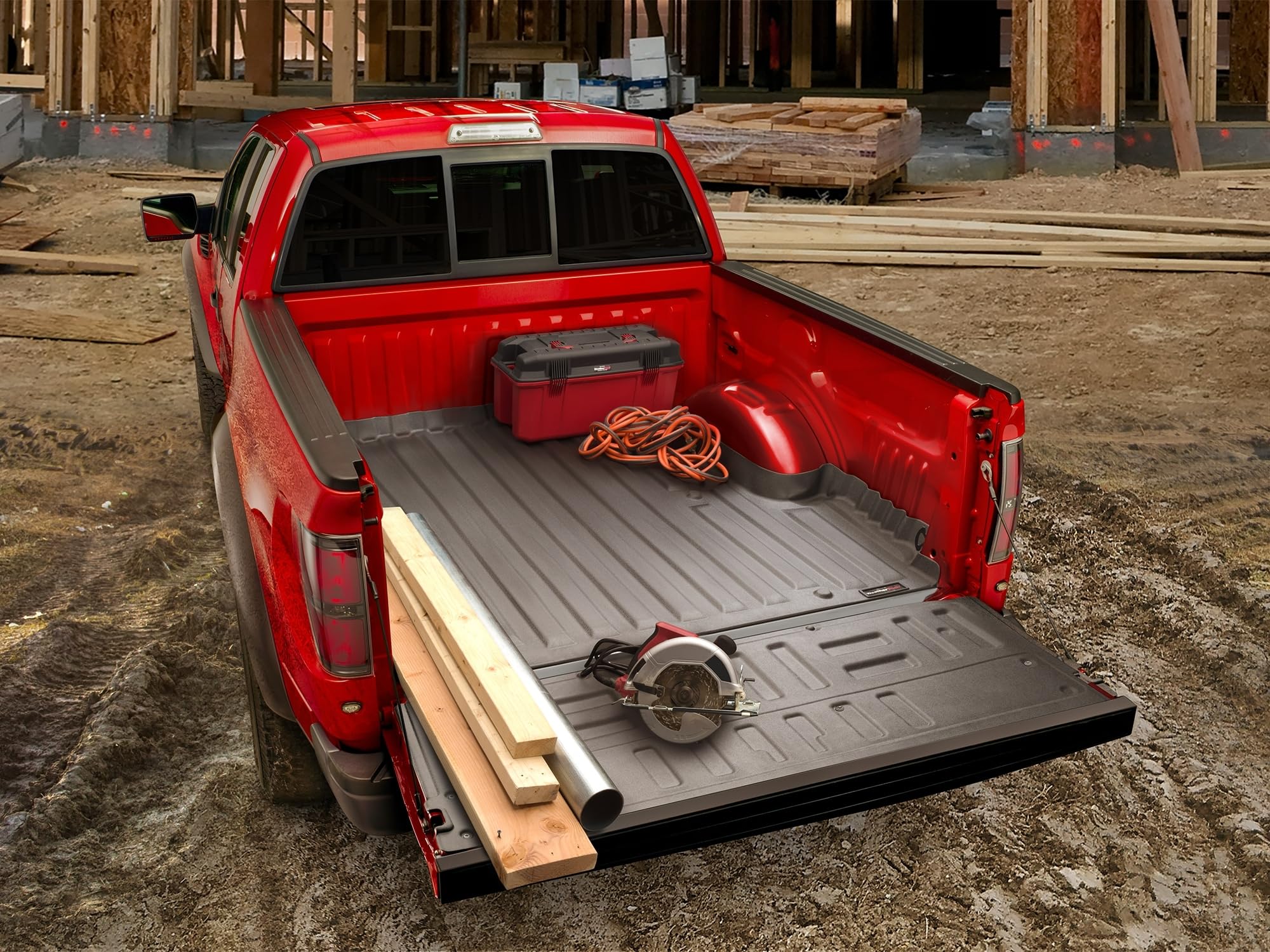 weathertech-techliner-truck-bed-liner-for-ford-ranger-2019-2023-complete-set-wit image 2