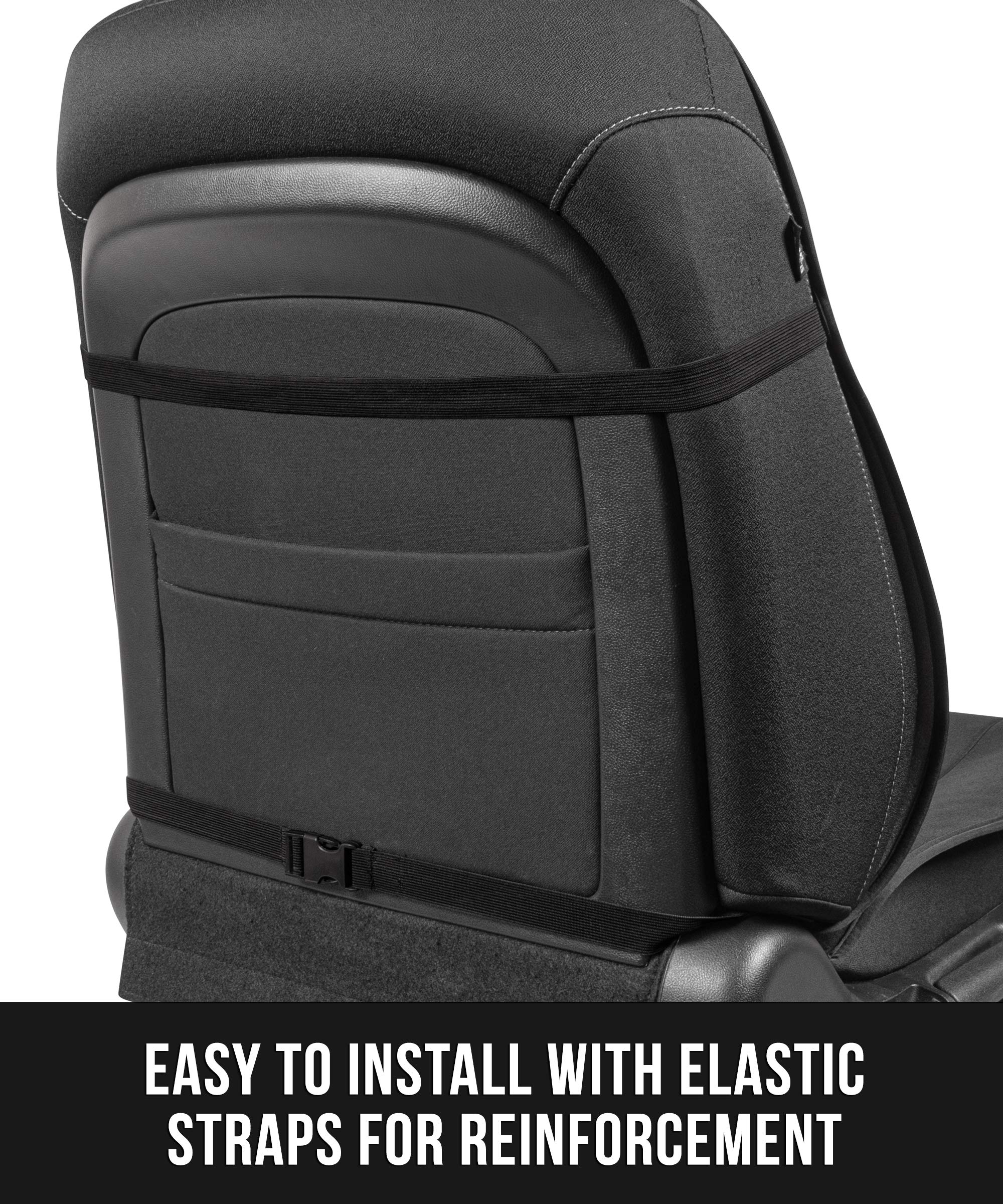 bdk-easyfit-front-seat-covers-set-of-2-with-integrated-headrest-covers-black image 6