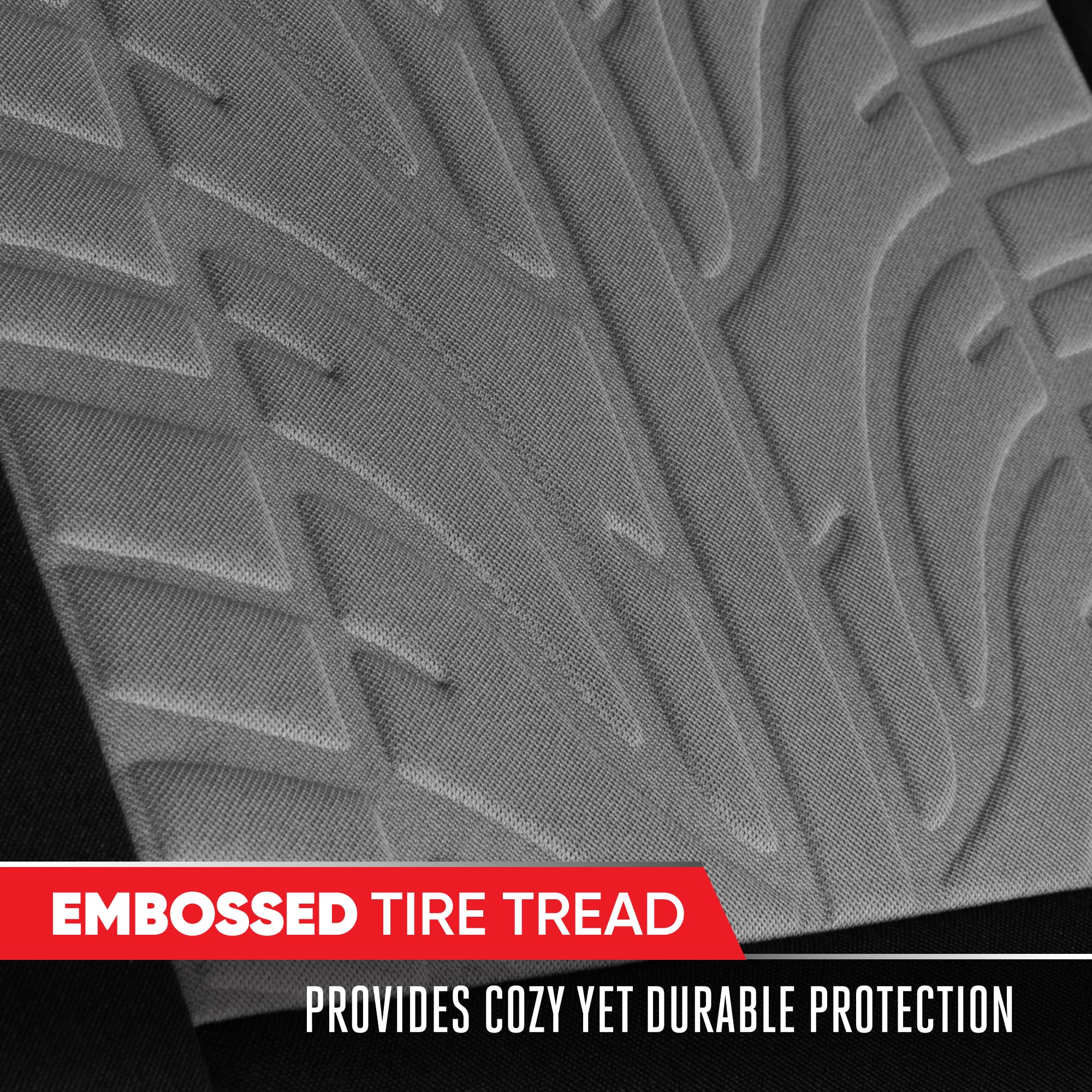 motor-trend-grandprix-gray-tire-tread-embossed-front-seat-covers-2-pack-airbag-c image 4