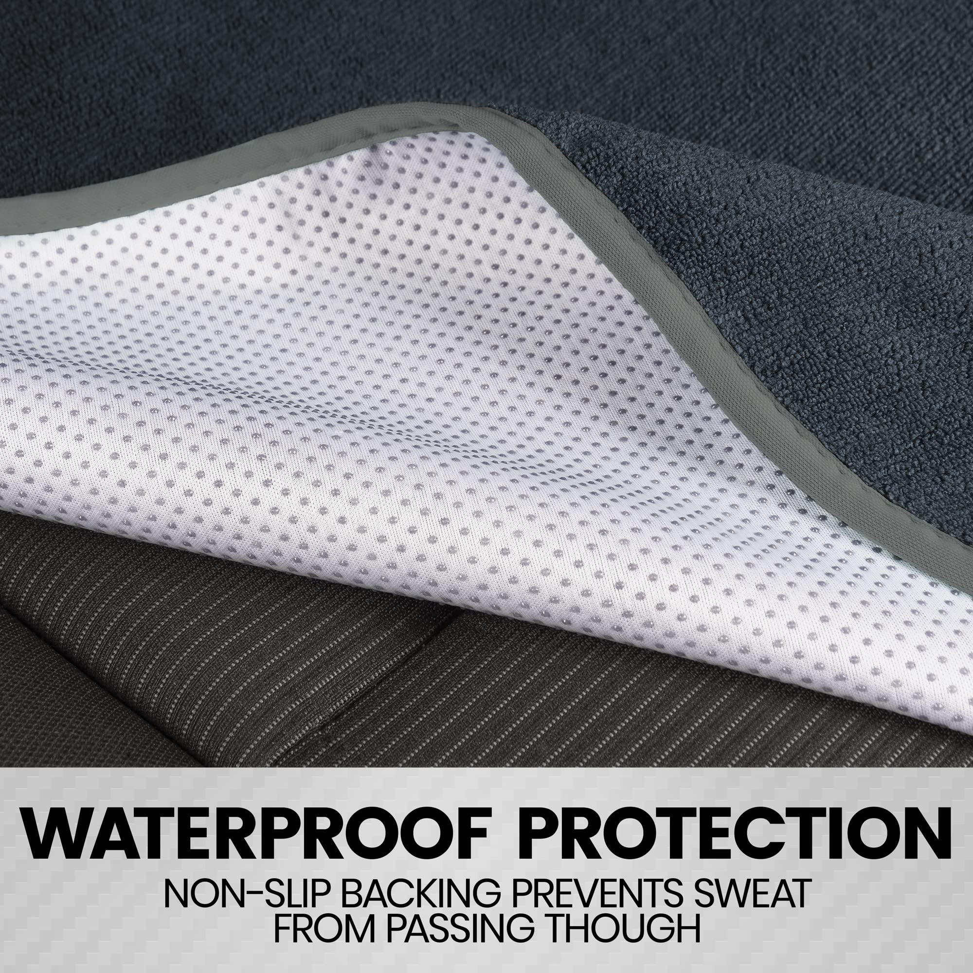 bdk-ultrafit-waterproof-car-seat-towel-covers-2-pack-gray-trim image 6