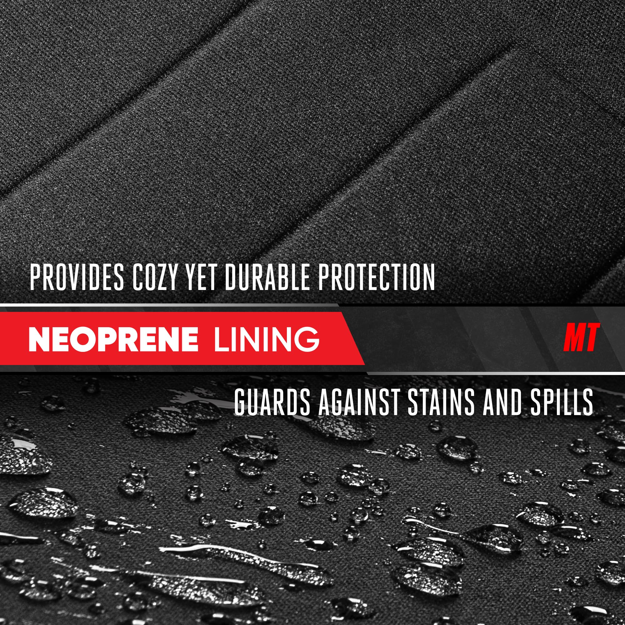 motor-trend-neoprene-advantage-waterproof-front-seat-covers-universal-fit-black image 6
