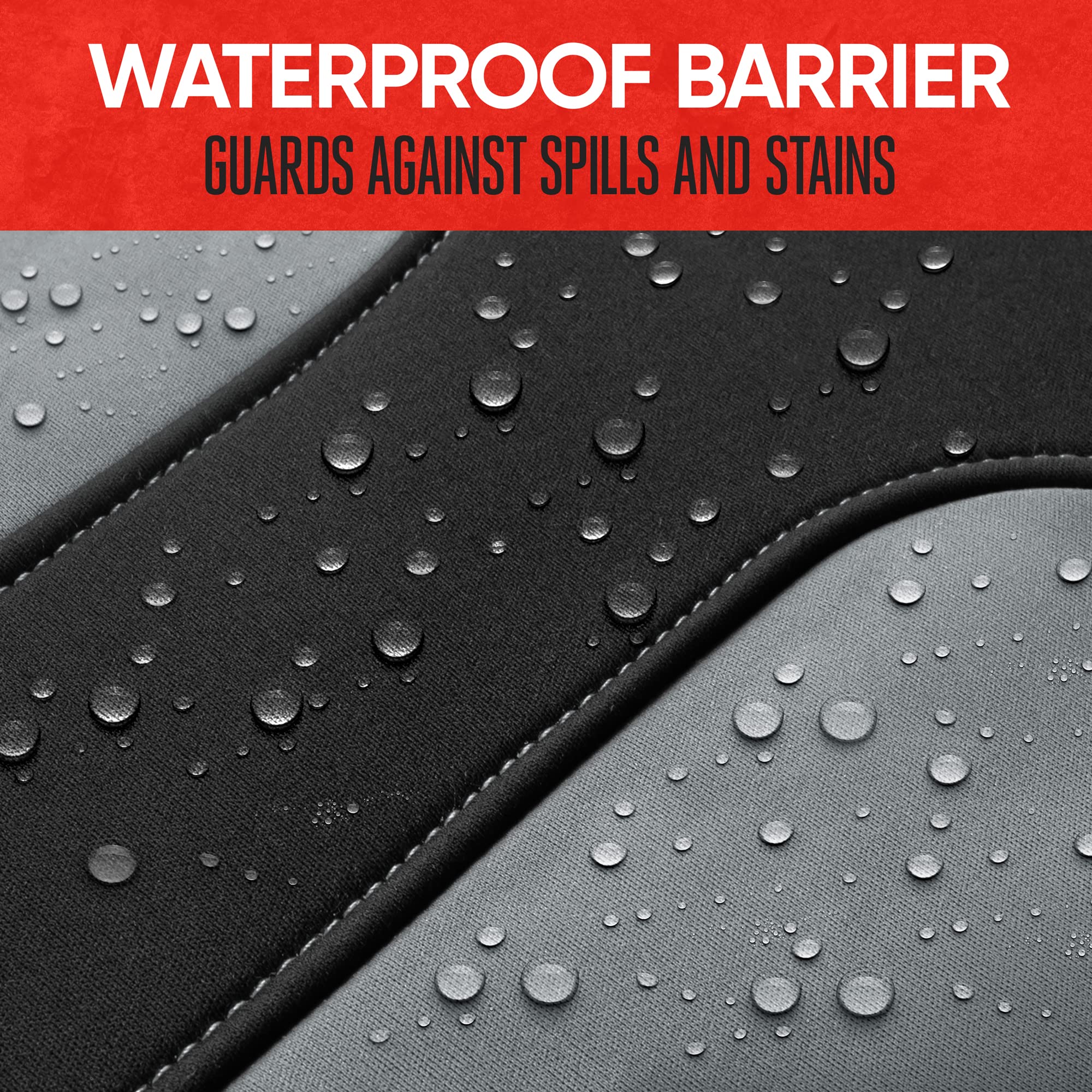 motor-trend-aquashield-waterproof-gray-rear-split-bench-seat-cover-for-60-40-sea image 5