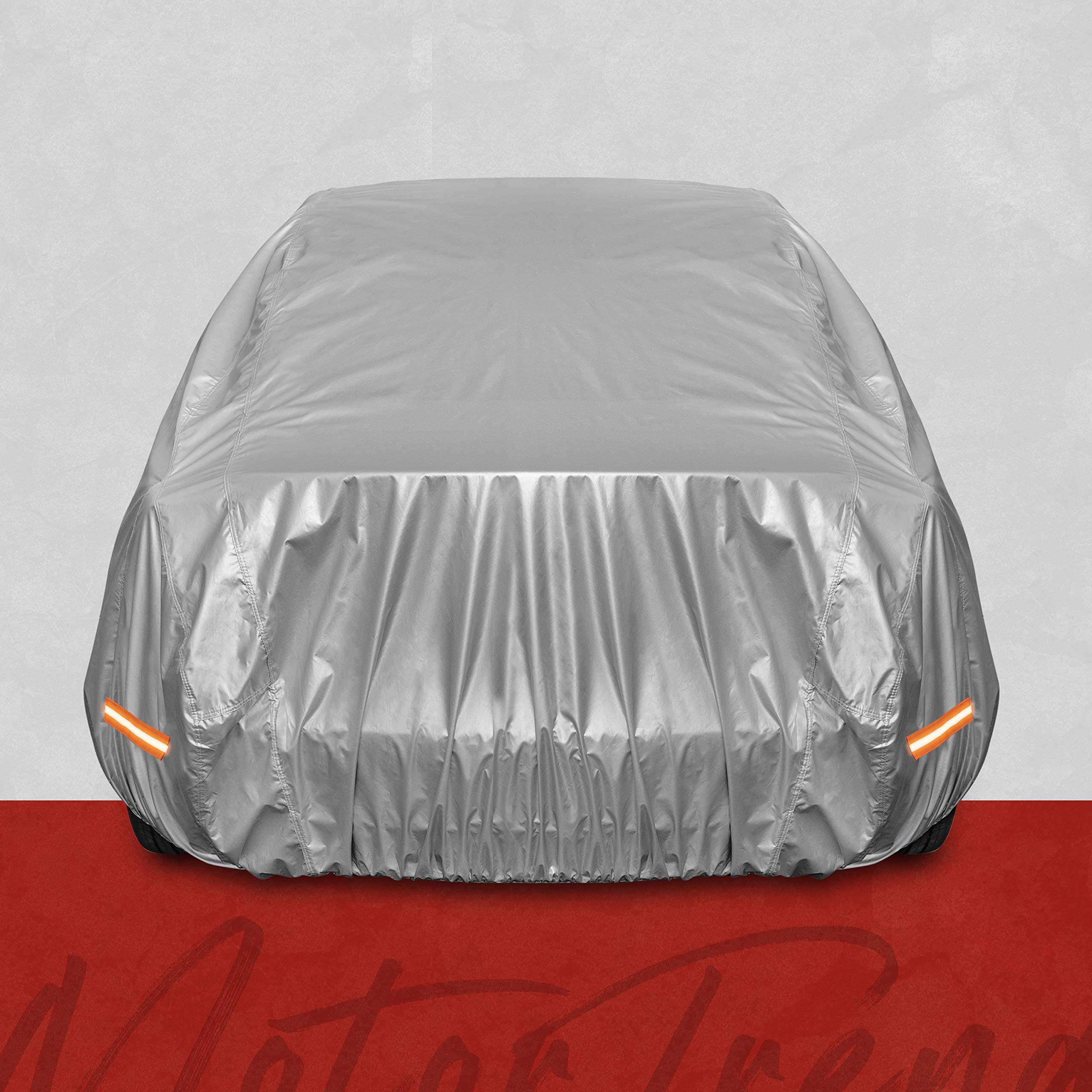 motor-trend-safekeeper-heavy-duty-waterproof-car-cover-fits-vehicles-up-to-210-l image 6