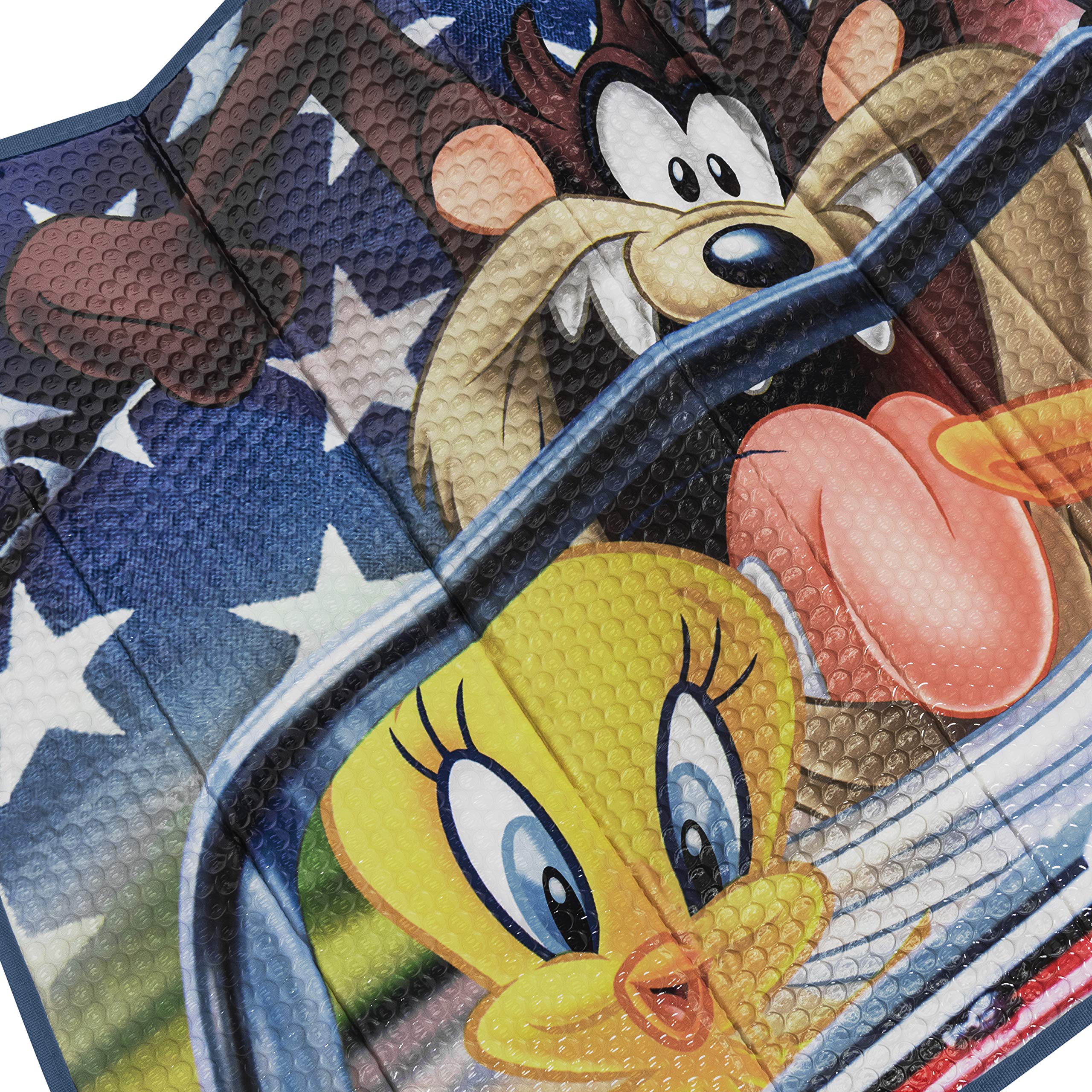 bdk-licensed-warner-bros-looney-tunes-road-trip-windshield-sun-shade-double-bubb image 5