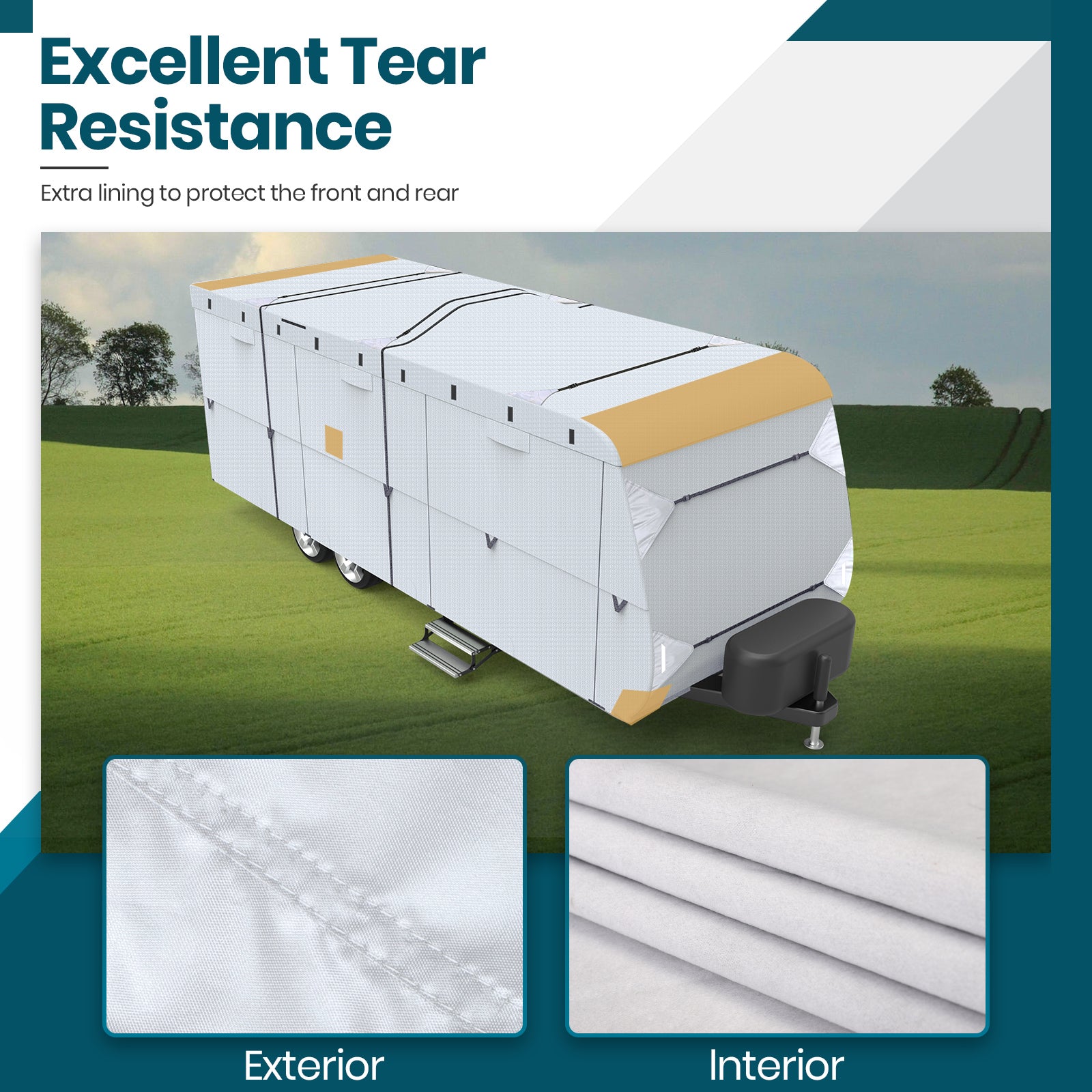 leader-accessories-210d-travel-trailer-cover-with-4-tire-covers-accessories-rips image 3