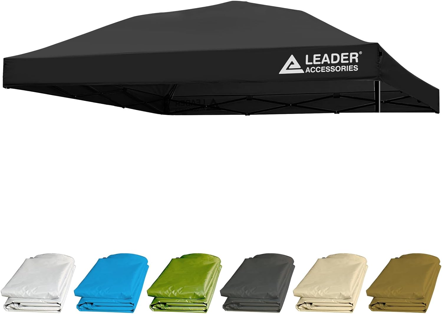 leader-accessories-straight-wall-gazebo-top-replacement-10x10-ft-210d-polyester- image 6