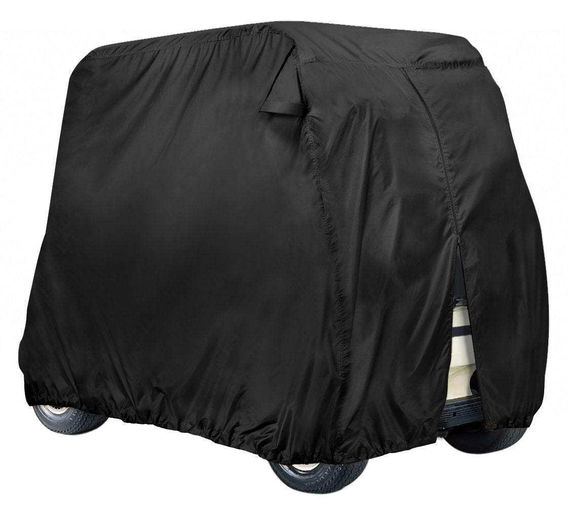 leader-accessories-golf-cart-cover-with-zipper-fits-ez-go-club-car-yamaha-2-pers image 1