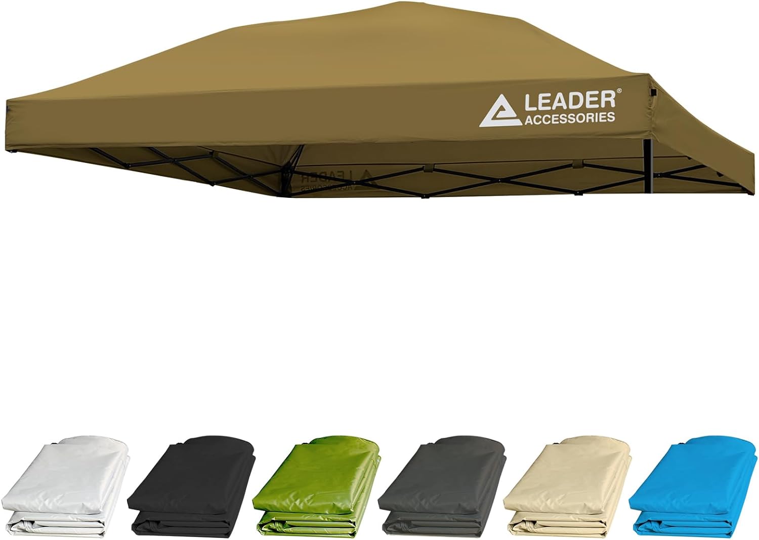 leader-accessories-straight-wall-gazebo-top-replacement-10x10-ft-210d-polyester- image 7