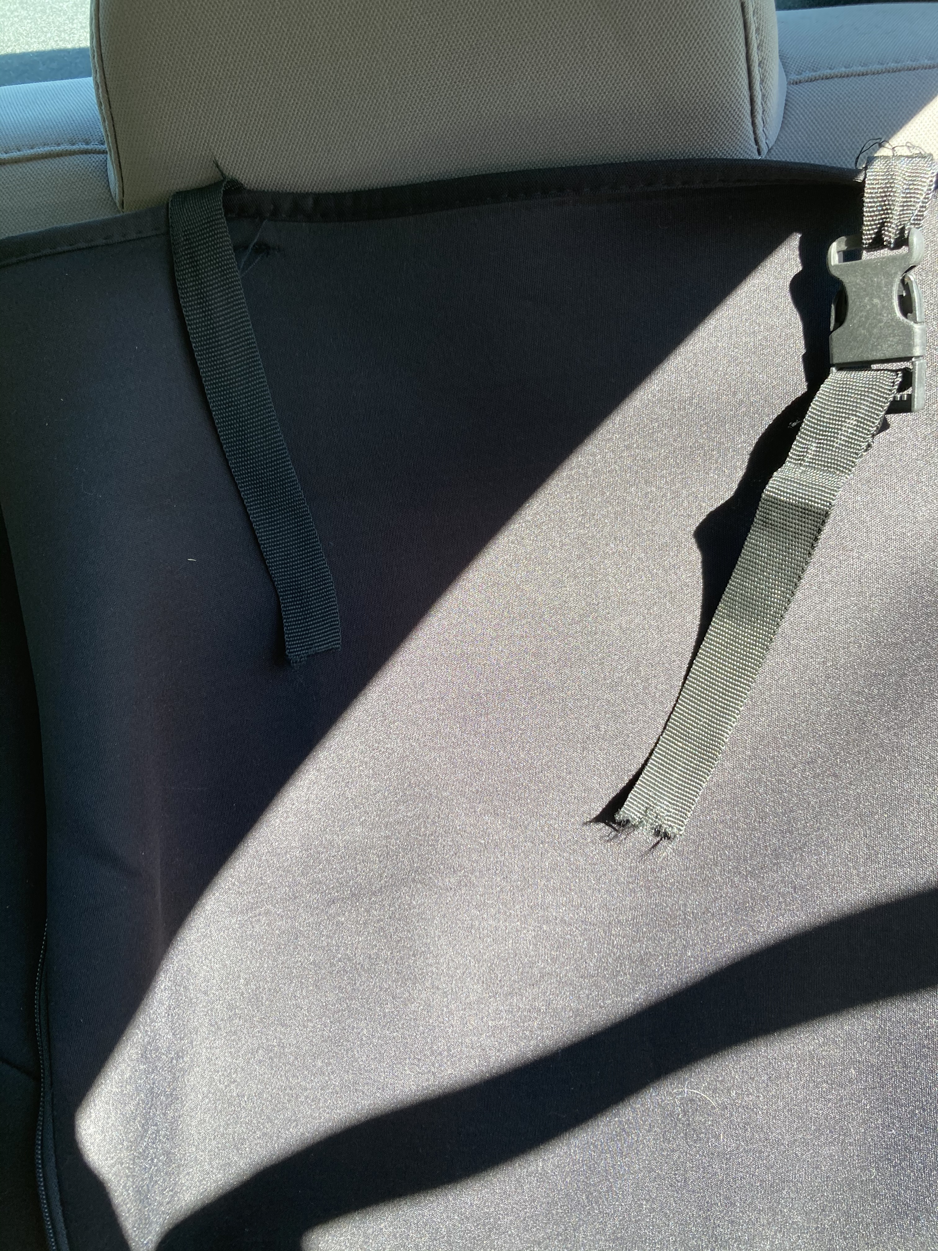Solid seat covers