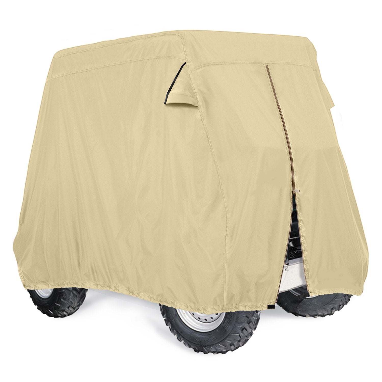leader-accessories-golf-cart-cover-with-zipper-fits-ez-go-club-car-yamaha-2-pers image 5