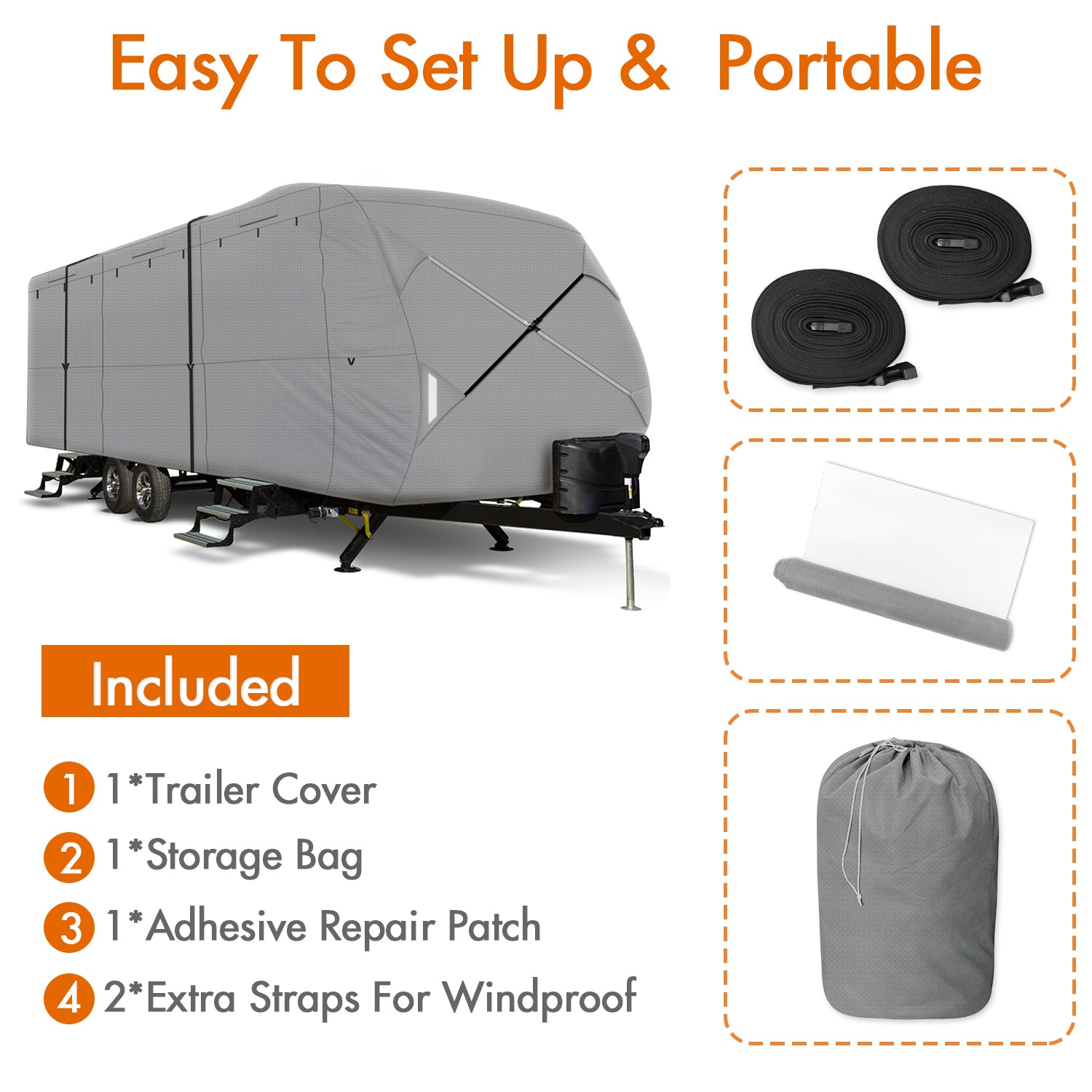 leader-accessories-full-size-travel-trailer-rv-cover-windproof-5-layer-waterproo image 3
