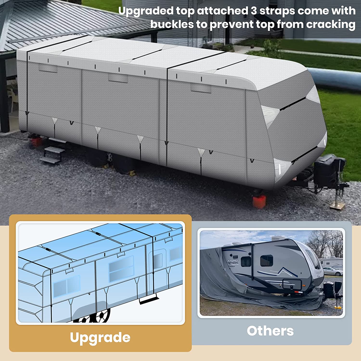 leader-accessories-travel-trailer-rv-cover-with-tear-resistant-aluminum-film-top image 3
