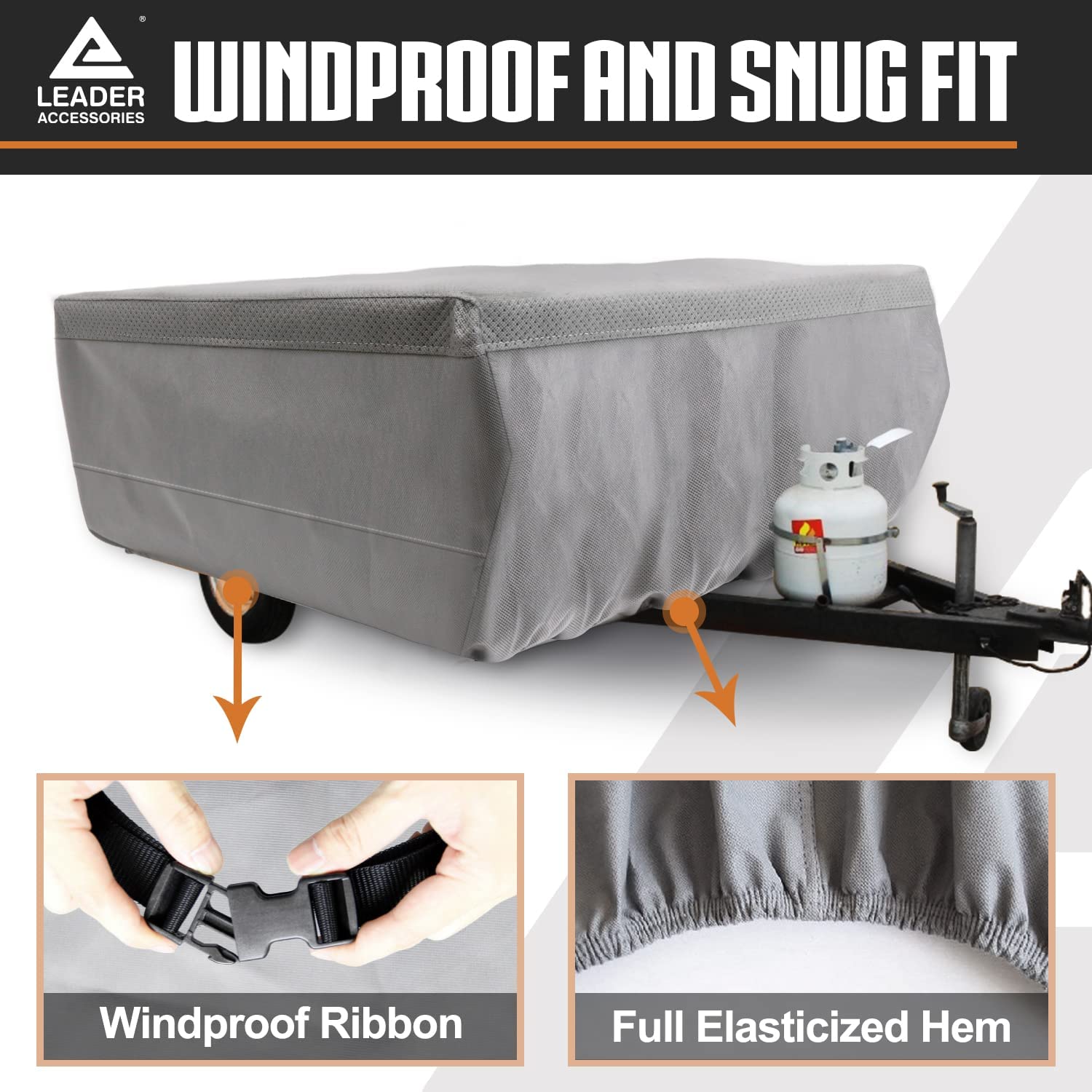 leader-accessories-pop-up-folding-camper-cover-for-rv-trailers-4-layer-polypropy image 2