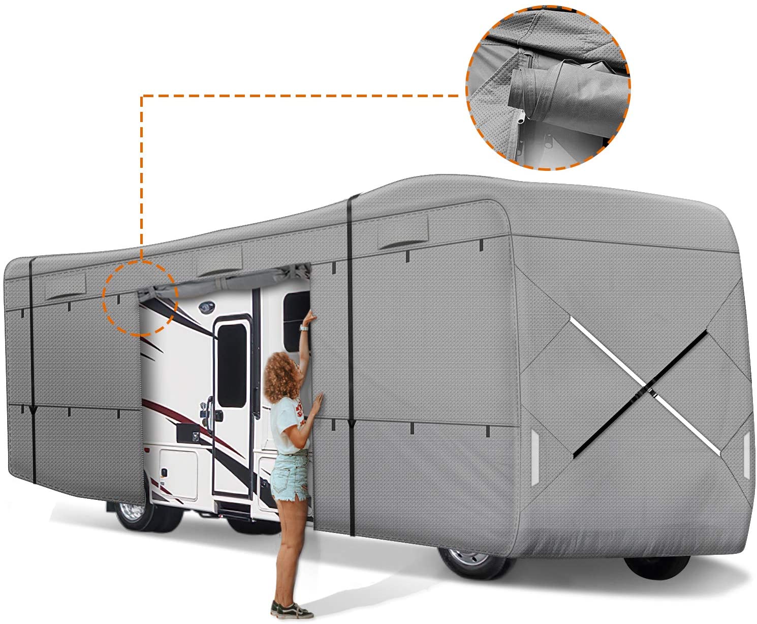leader-accessories-class-a-rv-cover-waterproof-anti-uv-4-ply-non-woven-fabric-fi image 3