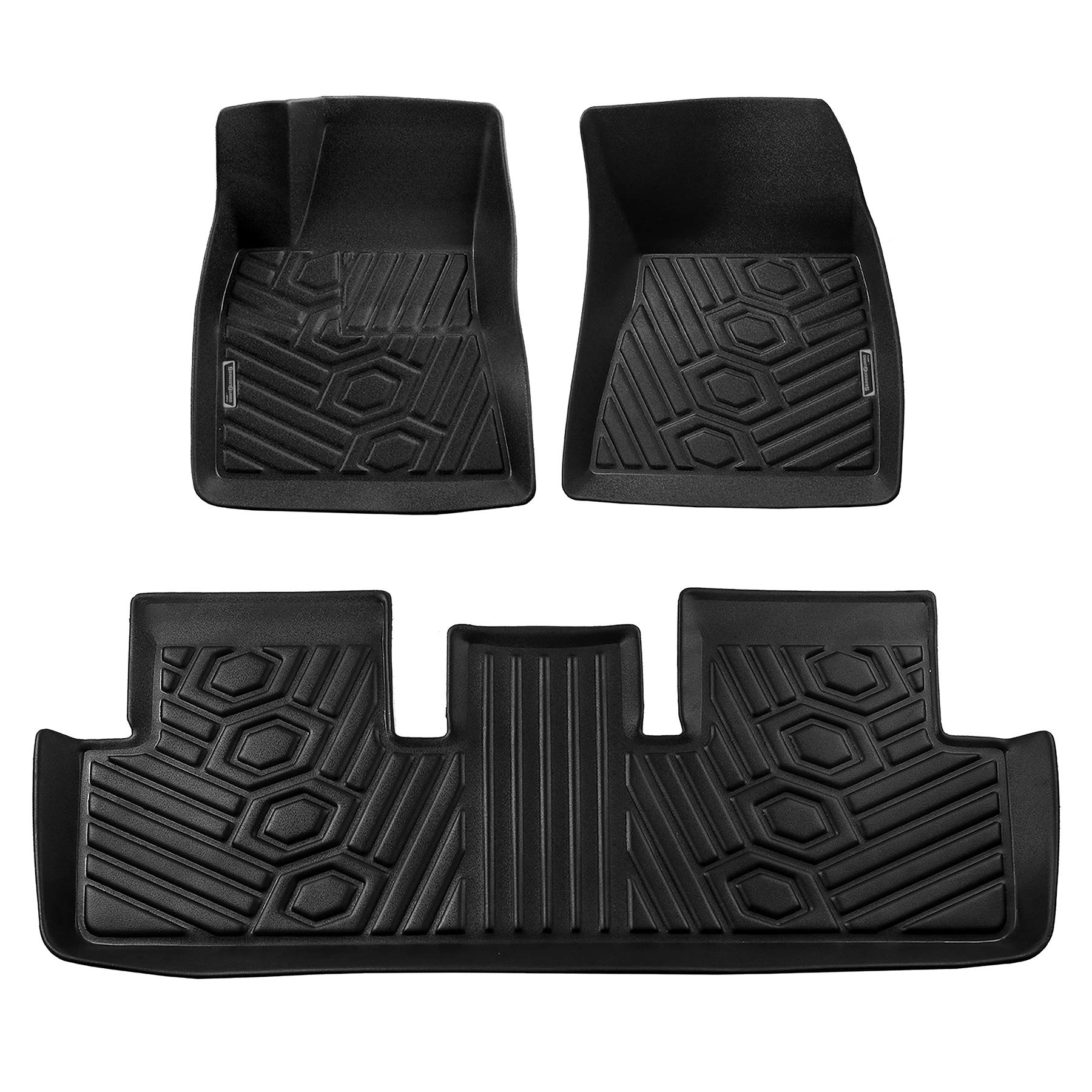 leader-accessories-season-guard-3d-floor-mat-liner-for-tesla-model-3-2017-2020-f image 1
